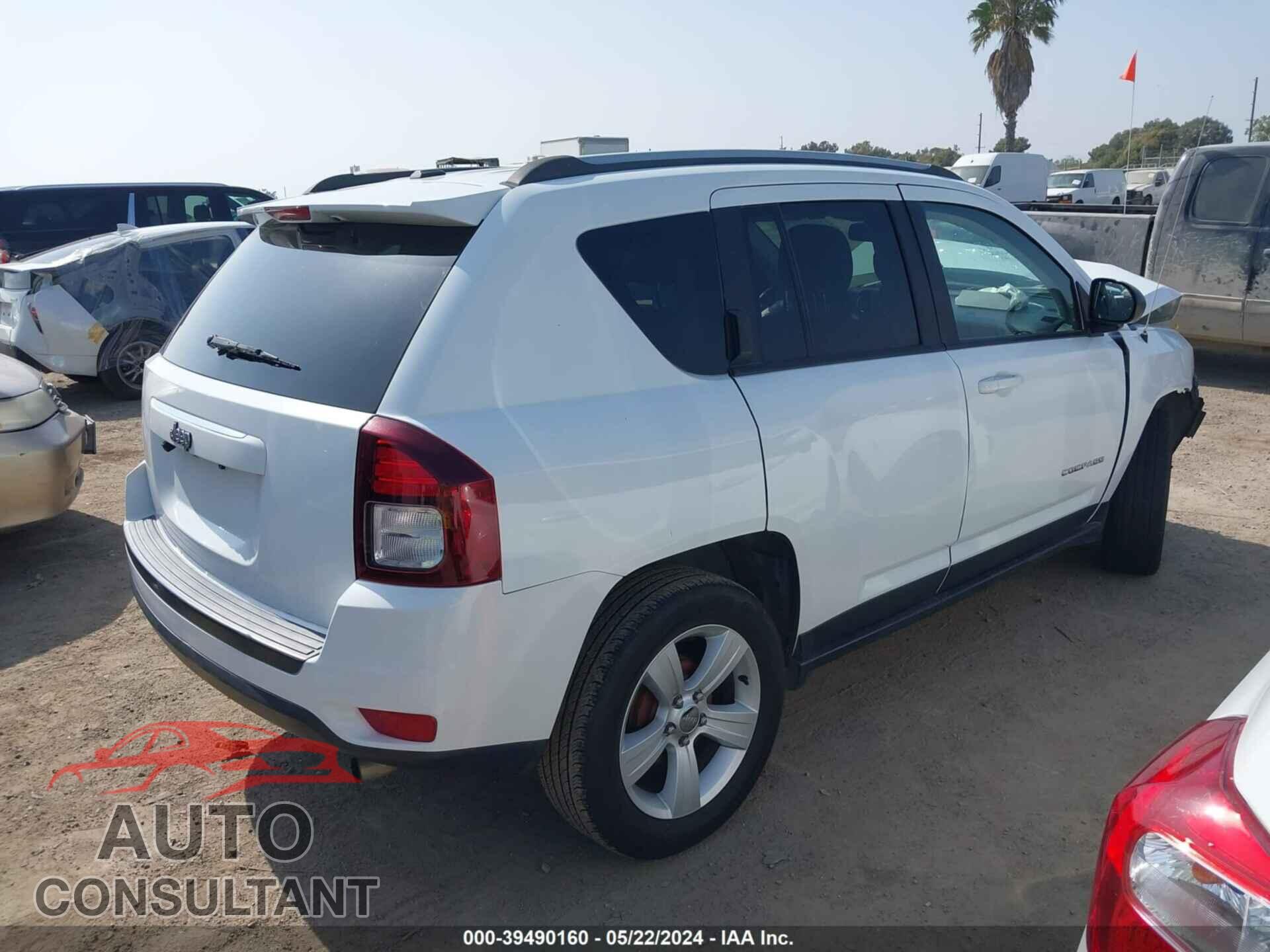JEEP COMPASS 2017 - 1C4NJCBA9HD147156