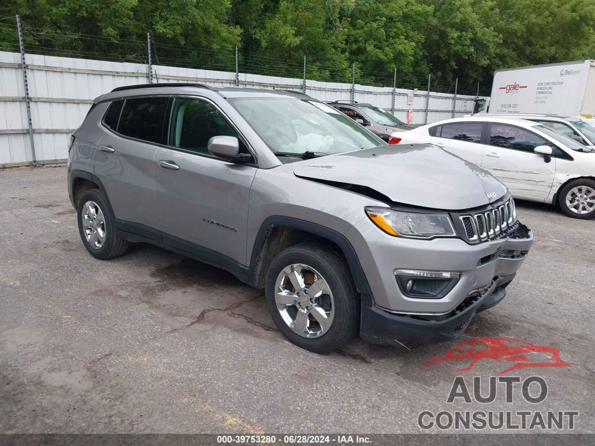 JEEP COMPASS 2019 - 3C4NJDBB5KT839978