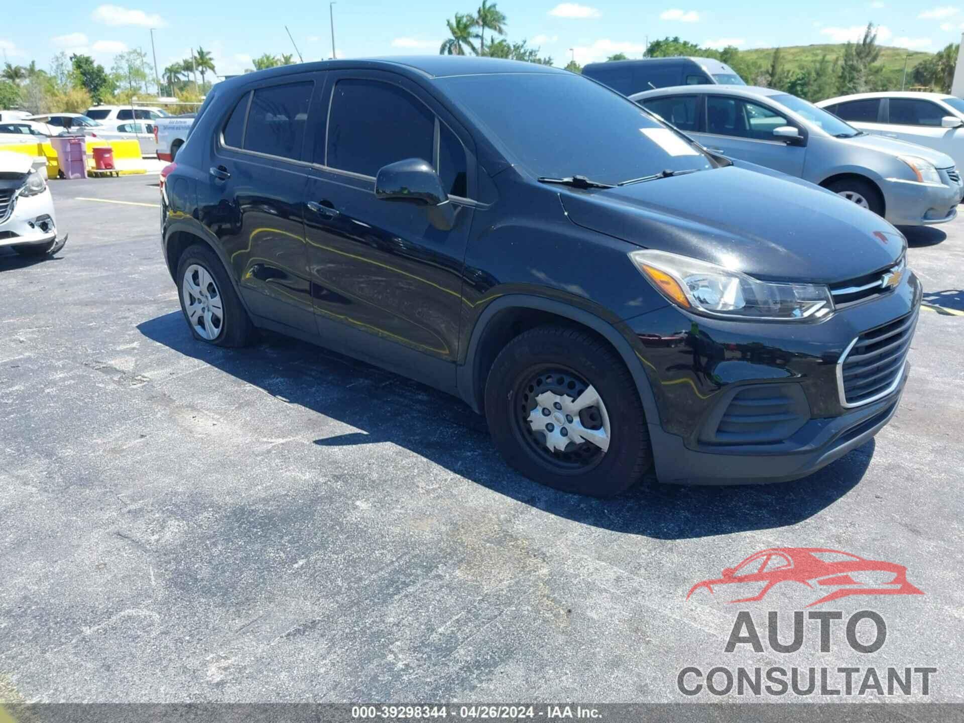 CHEVROLET TRAX 2018 - 3GNCJKSB9JL209317