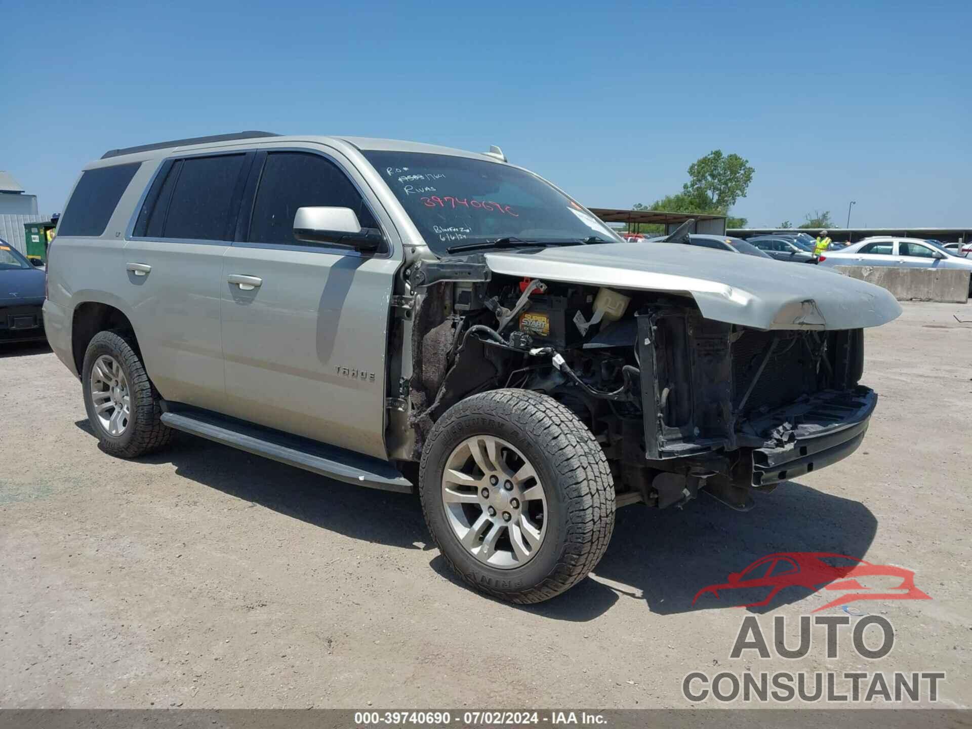 CHEVROLET TAHOE 2016 - 1GNSCBKC3GR279525