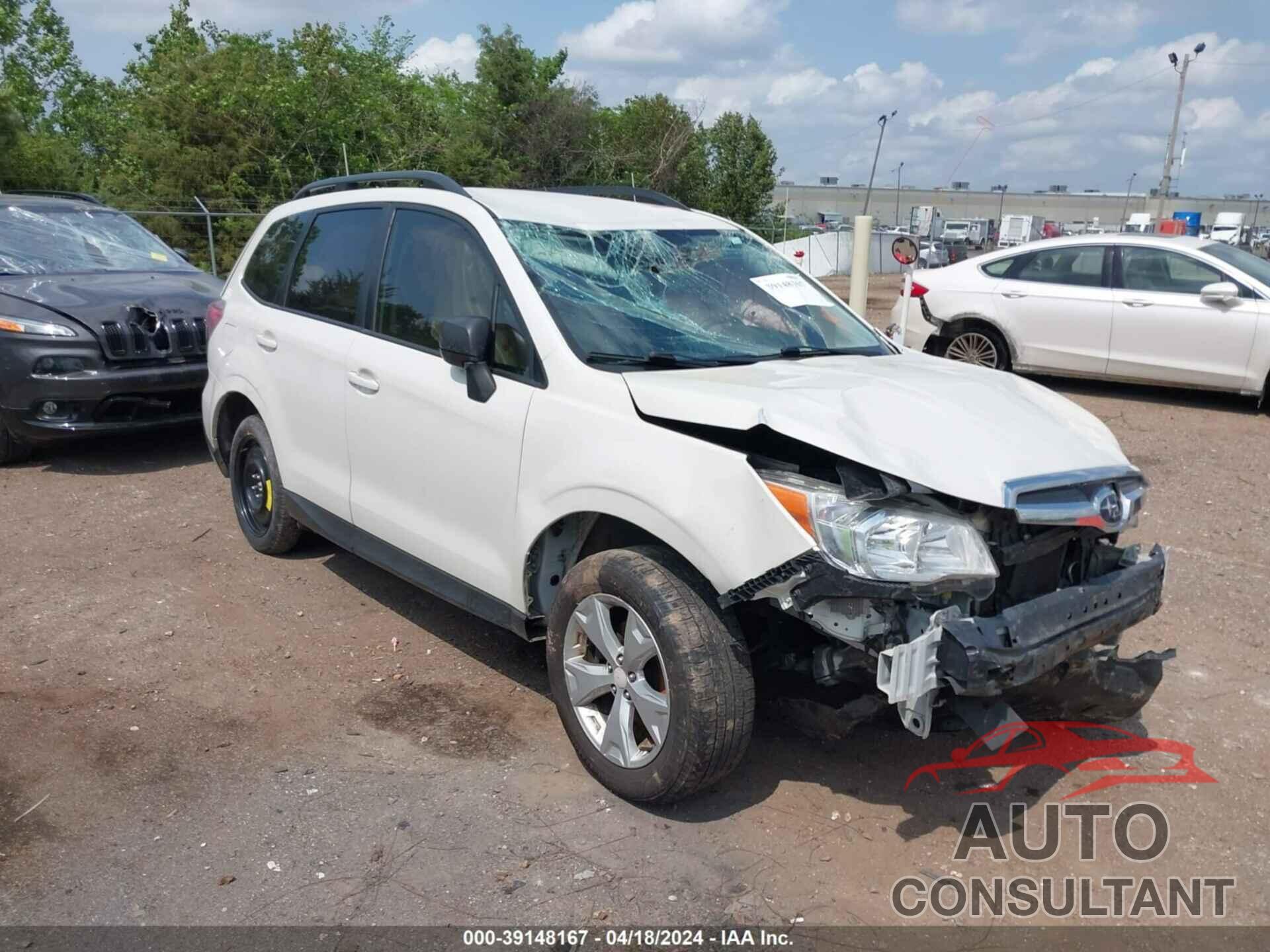 SUBARU FORESTER 2016 - JF2SJABC2GH478551