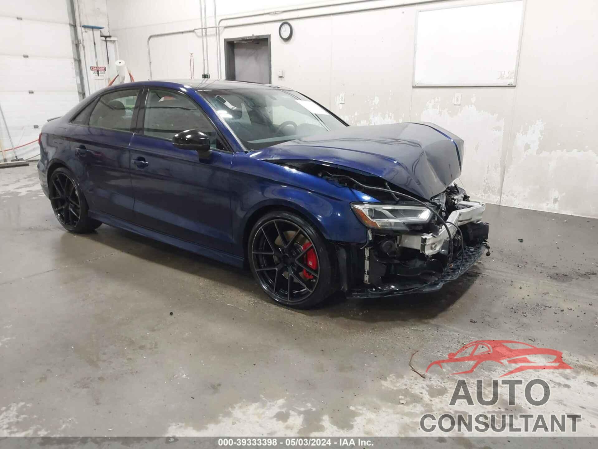 AUDI S3 2019 - WAUB1GFF9KA110145