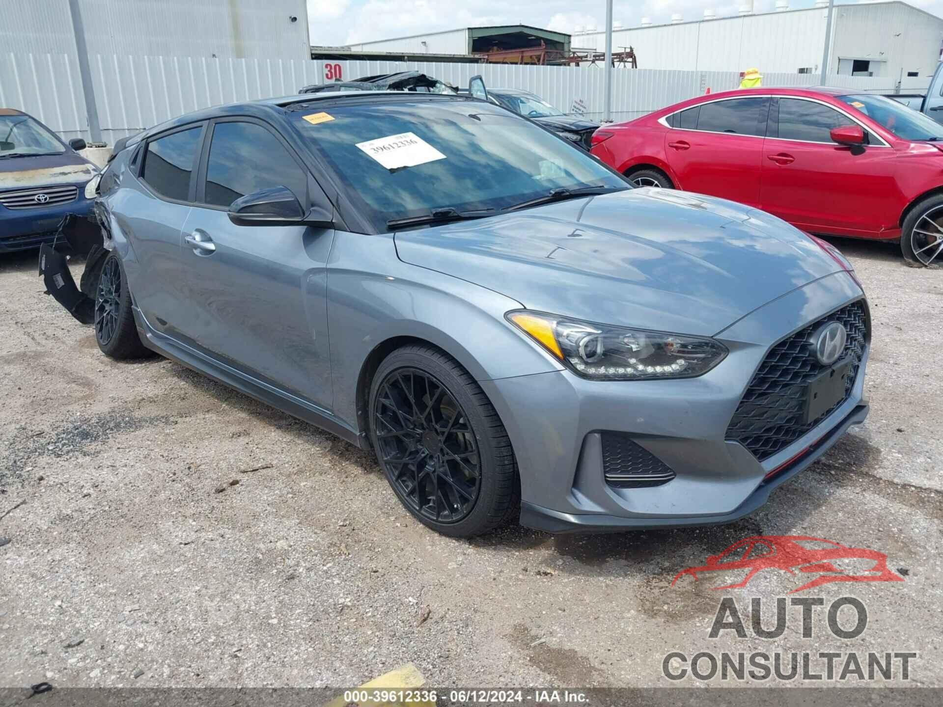 HYUNDAI VELOSTER 2019 - KMHTH6ABXKU007506