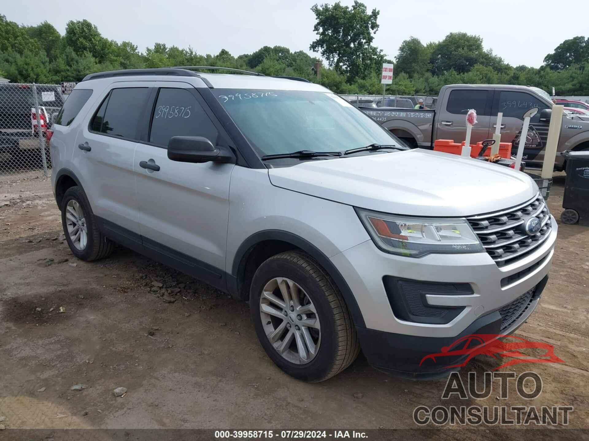 FORD EXPLORER 2017 - 1FM5K8BH2HGA58269