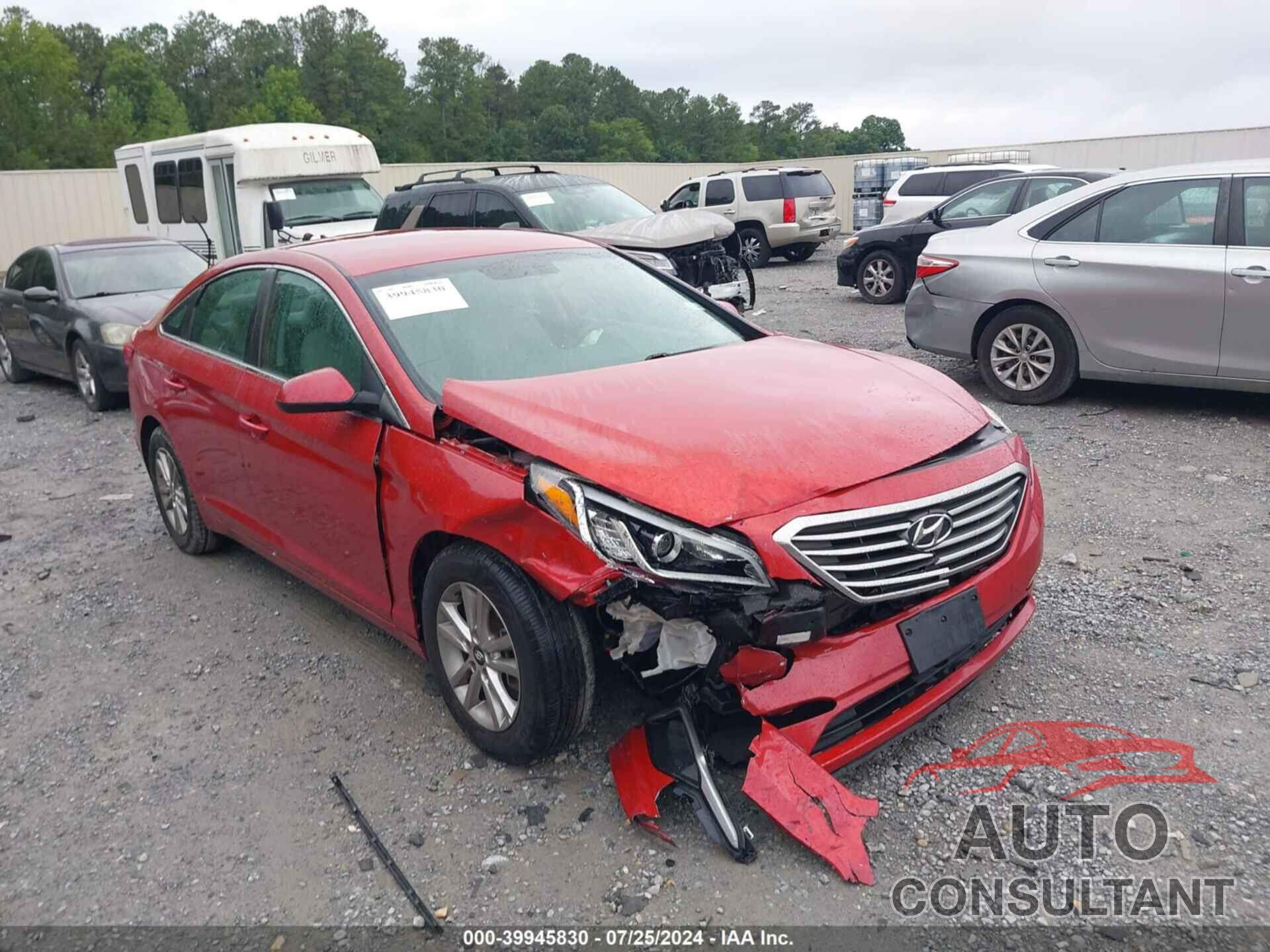 HYUNDAI SONATA 2017 - 5NPE24AF5HH519618