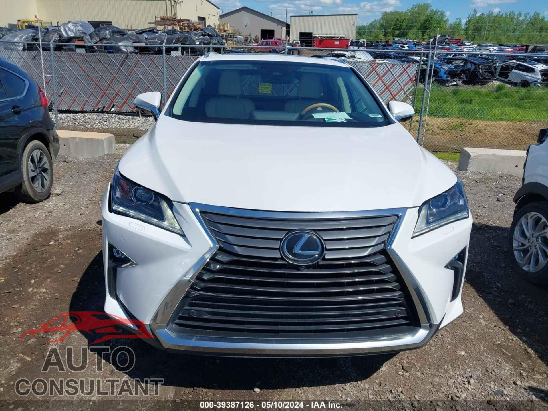 LEXUS RX 350 2018 - 2T2BZMCAXKC191814