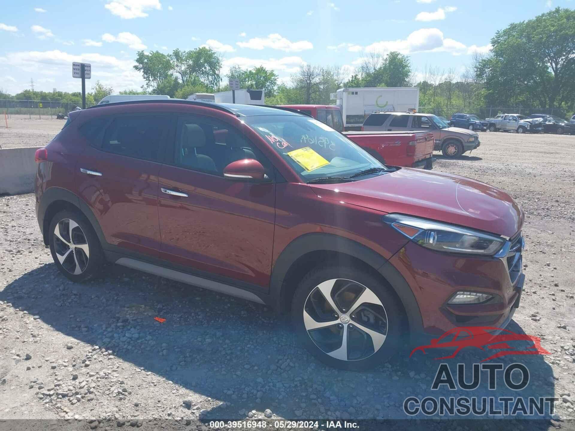 HYUNDAI TUCSON 2018 - KM8J3CA22JU825072