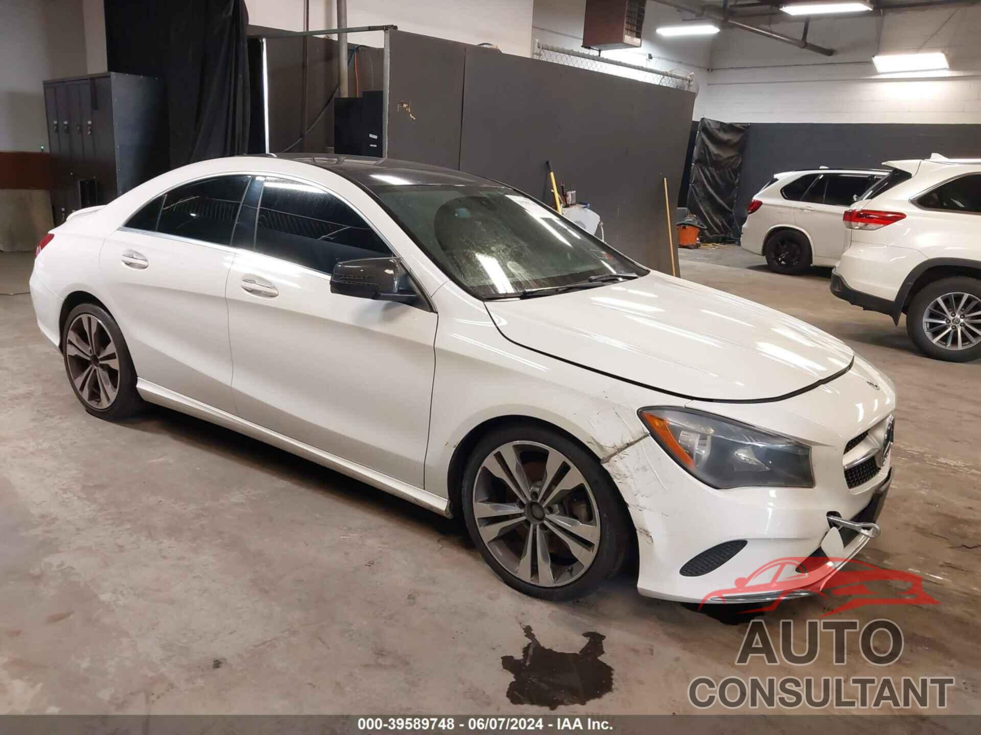 MERCEDES-BENZ CLA 250 2018 - WDDSJ4GB2JN692986