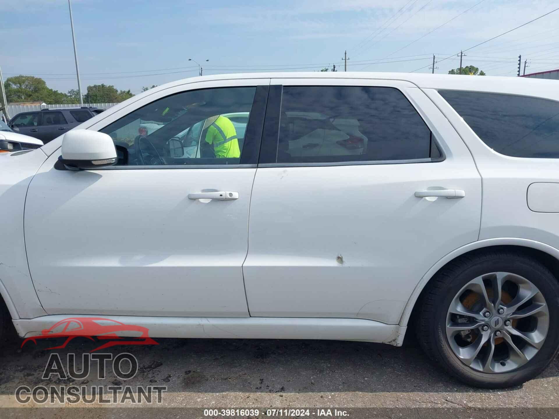DODGE DURANGO 2019 - 1C4RDHDGXKC824476