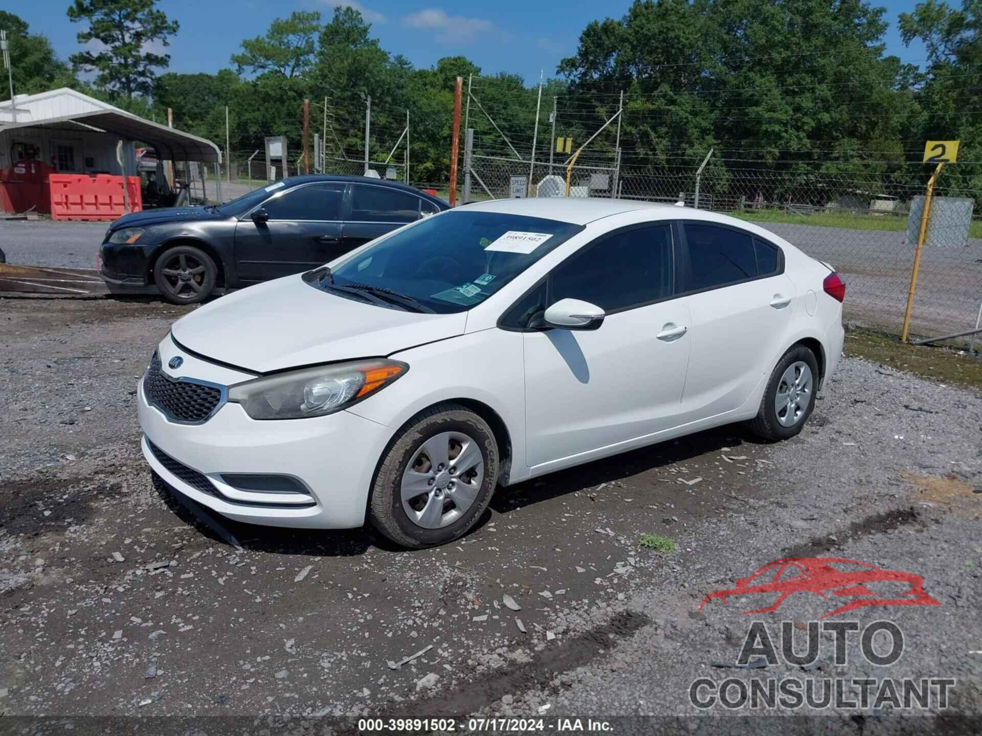 KIA FORTE 2016 - KNAFX4A69G5553319