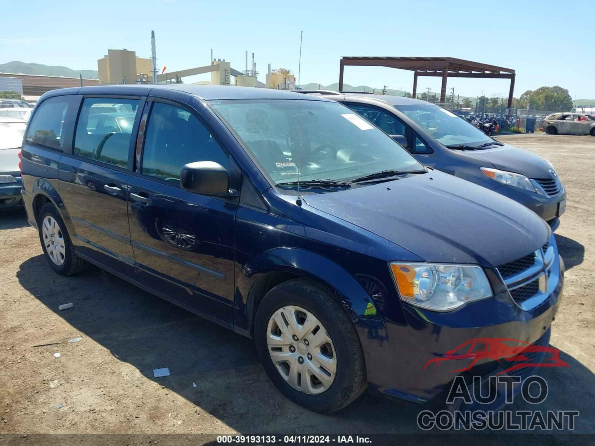 DODGE GRAND CARAVAN 2016 - 2C4RDGBGXGR256404