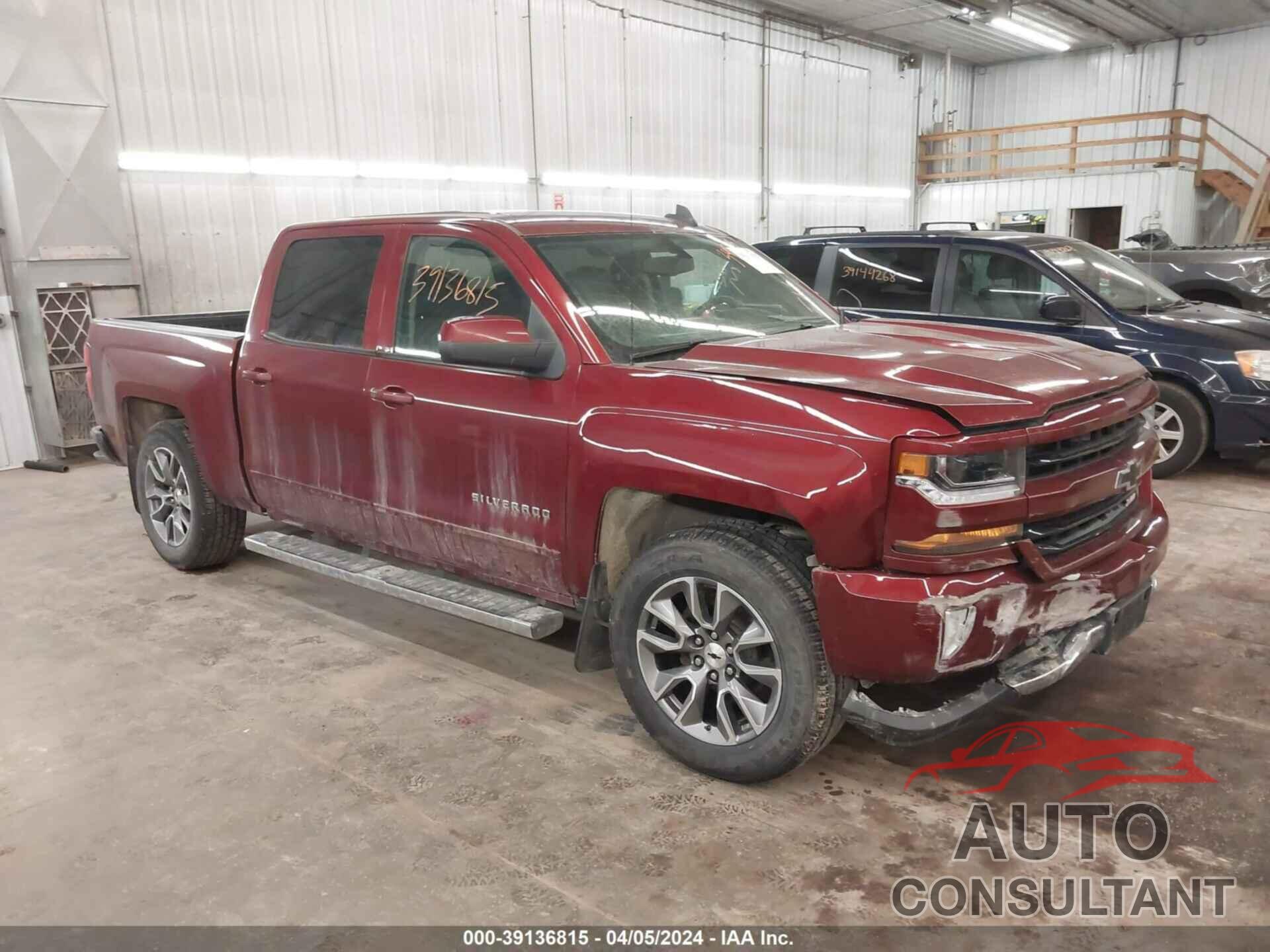 CHEVROLET SILVERADO 1500 2017 - 3GCUKREC8HG257403