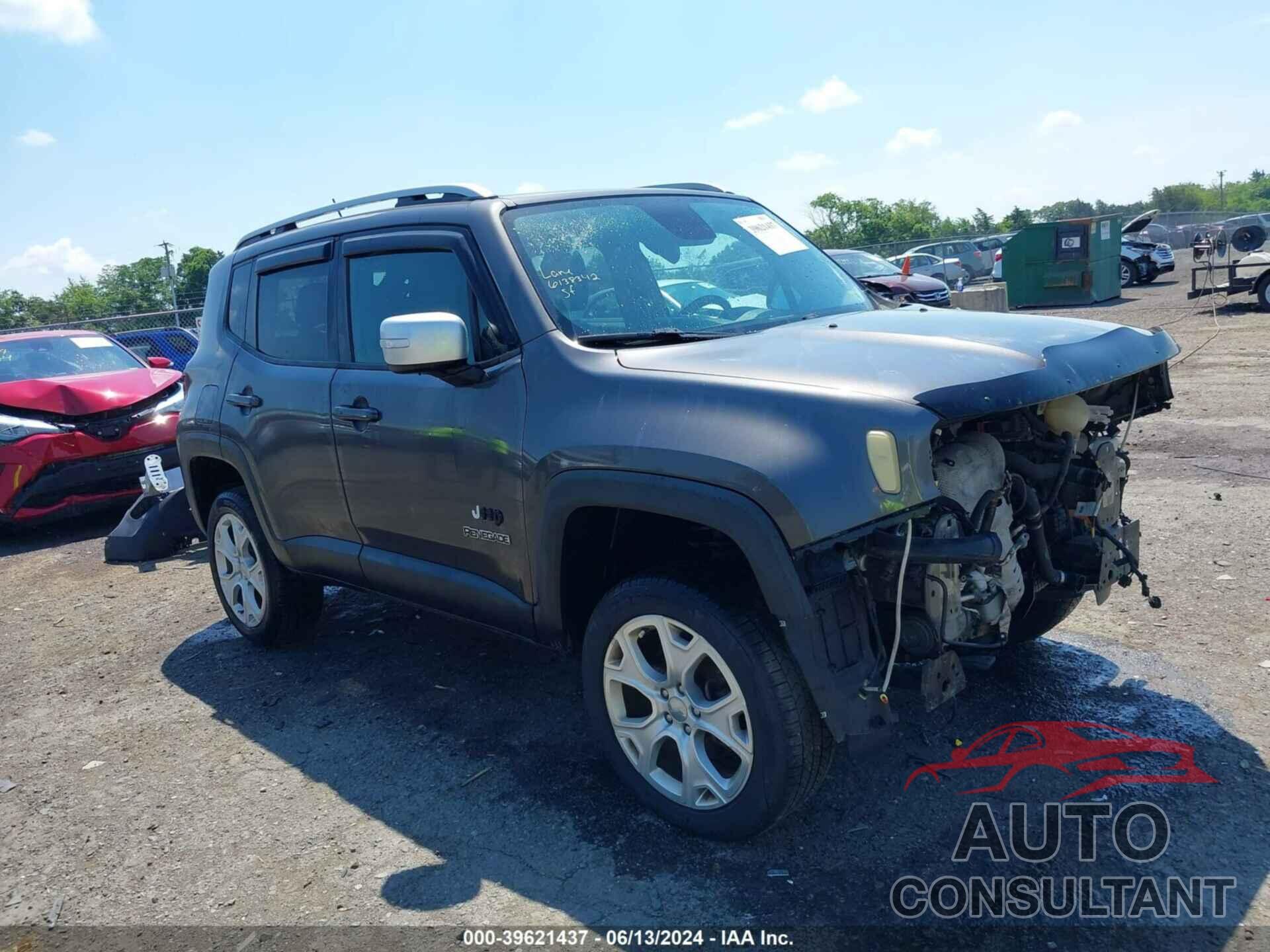 JEEP RENEGADE 2016 - ZACCJBDT7GPD34704