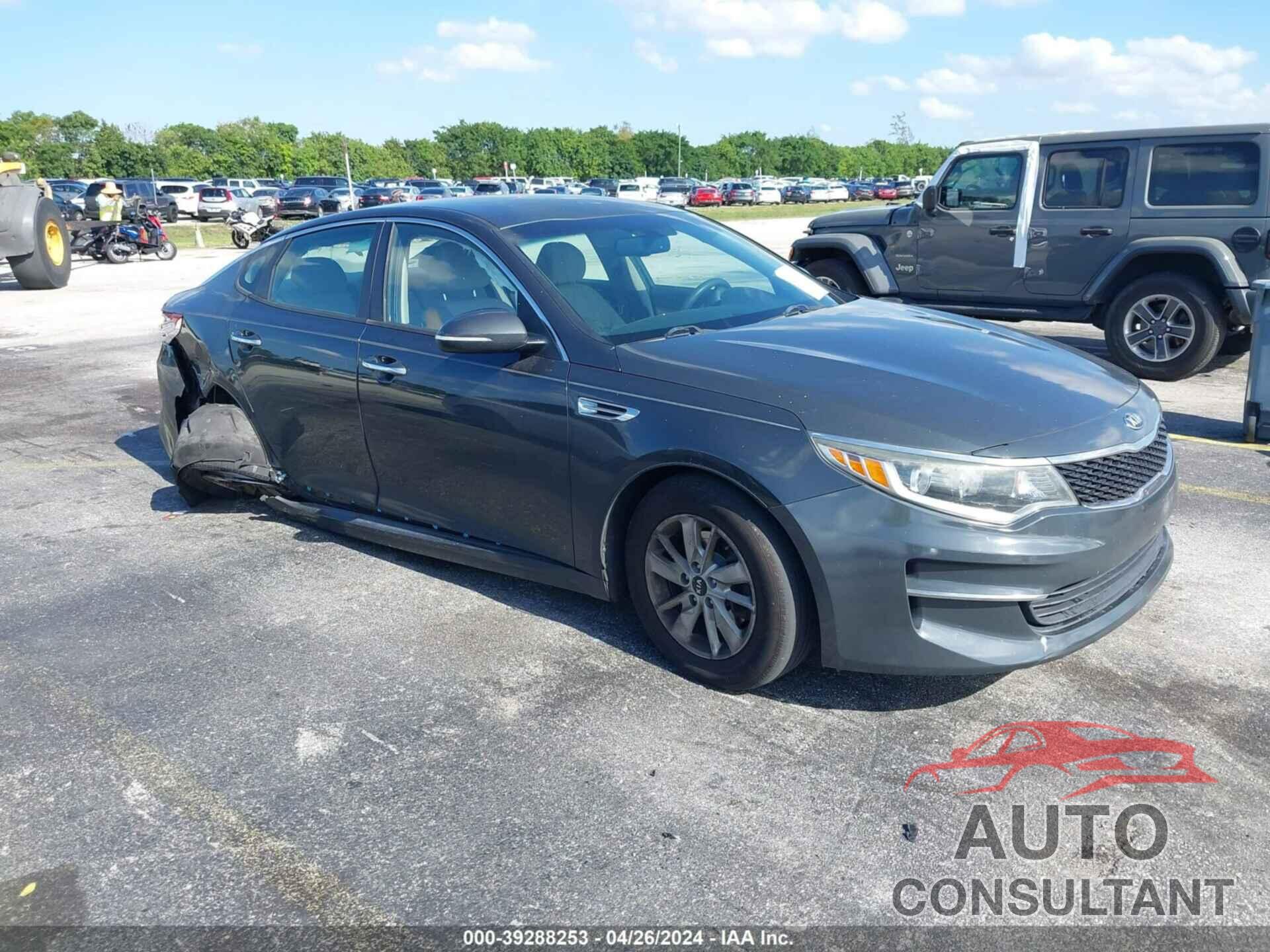 KIA OPTIMA 2016 - 5XXGT4L39GG072665