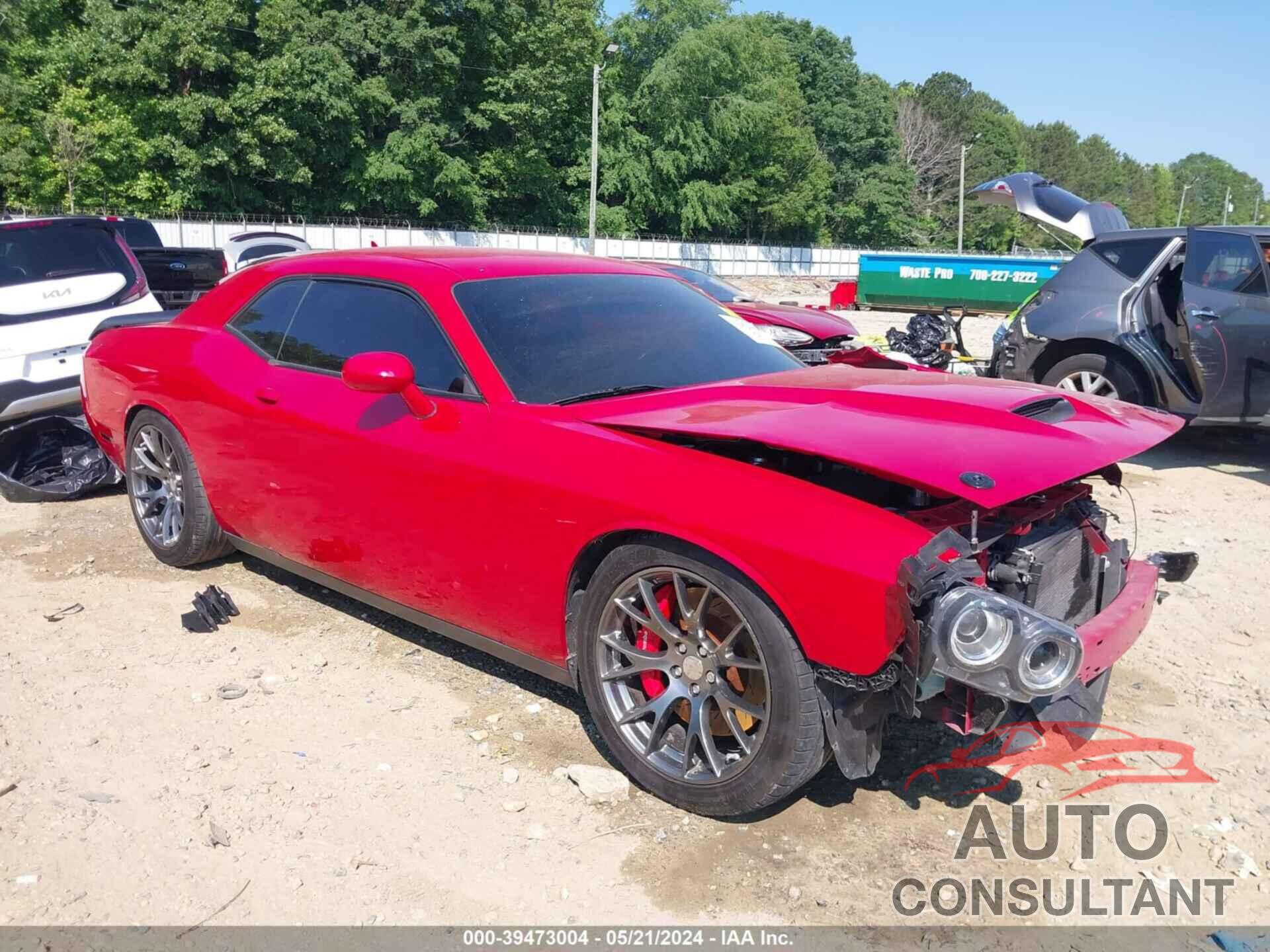 DODGE CHALLENGER 2016 - 2C3CDZDJ3GH213575