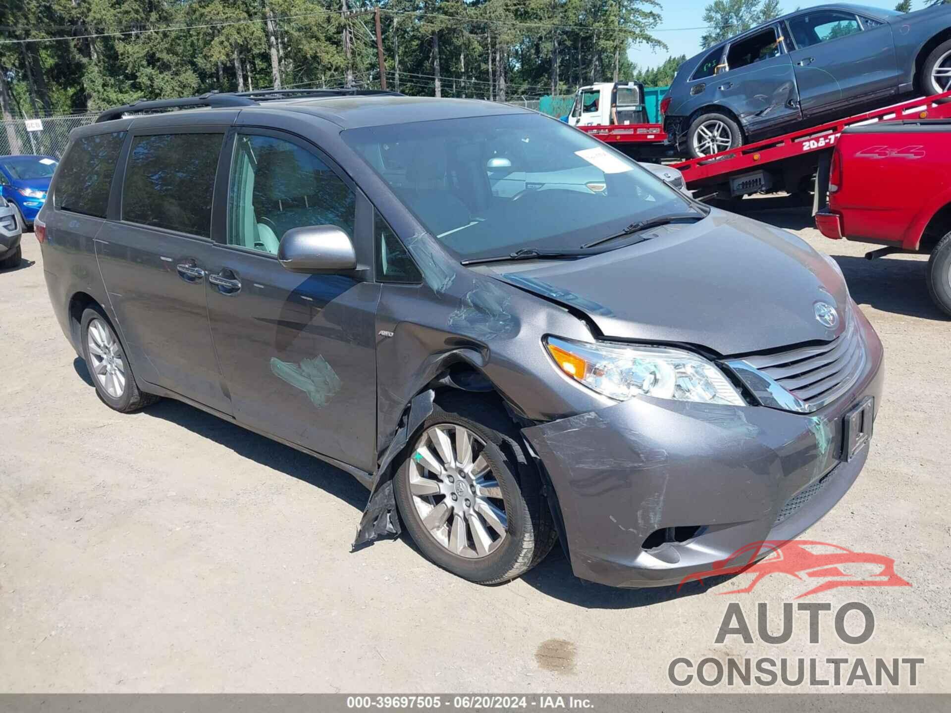 TOYOTA SIENNA 2017 - 5TDDZ3DC7HS171270