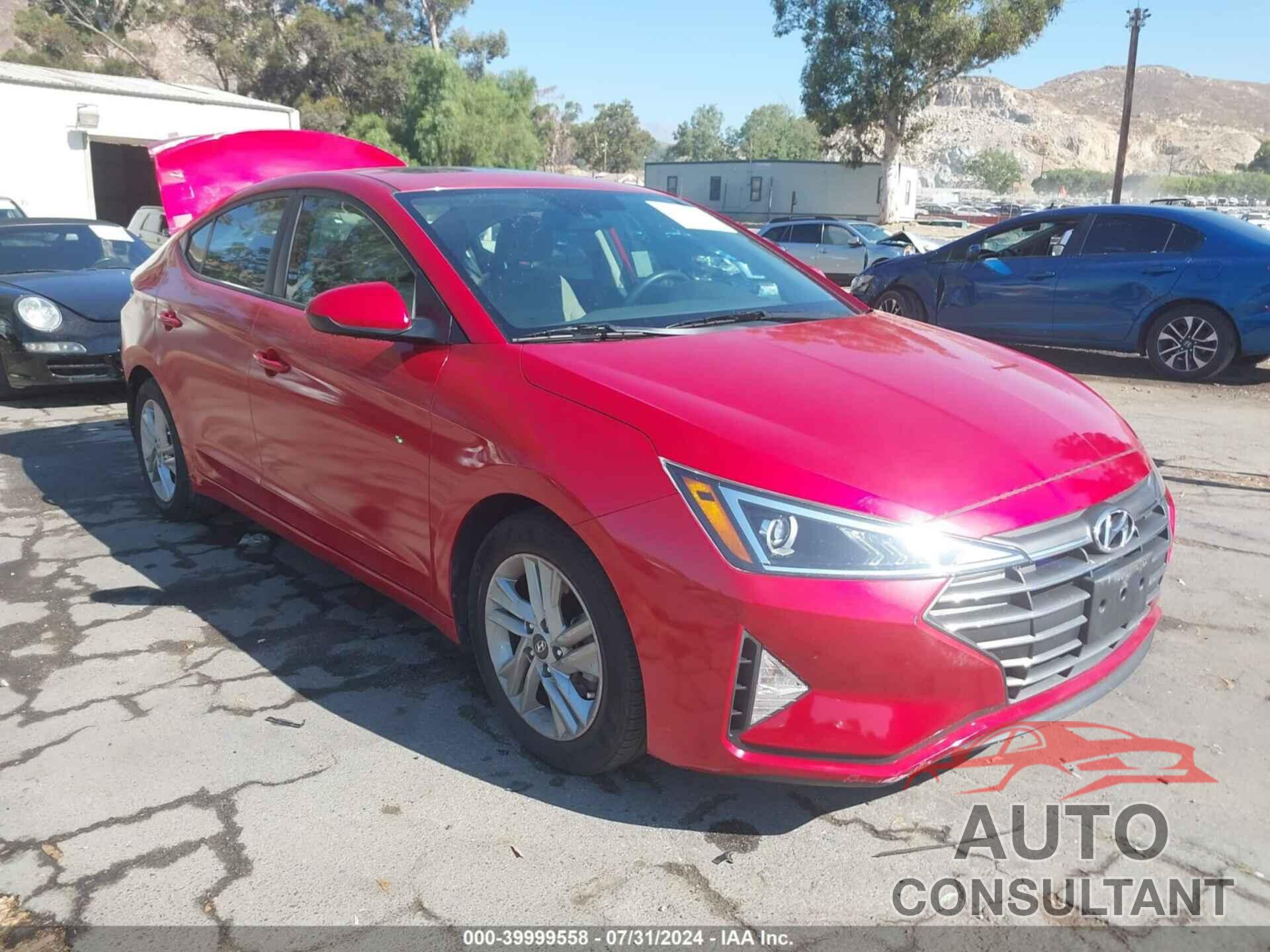 HYUNDAI ELANTRA 2020 - 5NPD84LF0LH625524