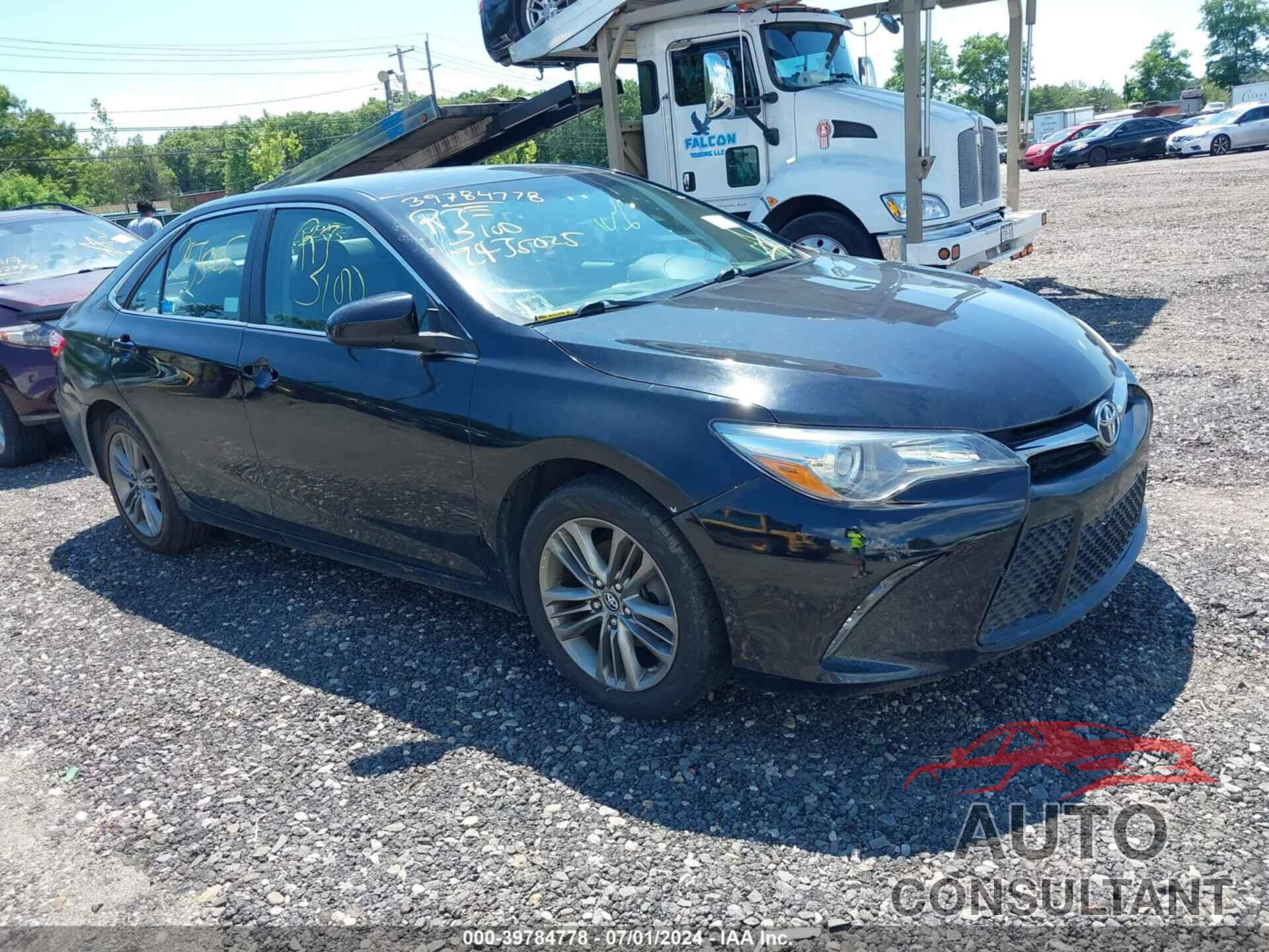 TOYOTA CAMRY 2016 - 4T1BF1FK3GU601388