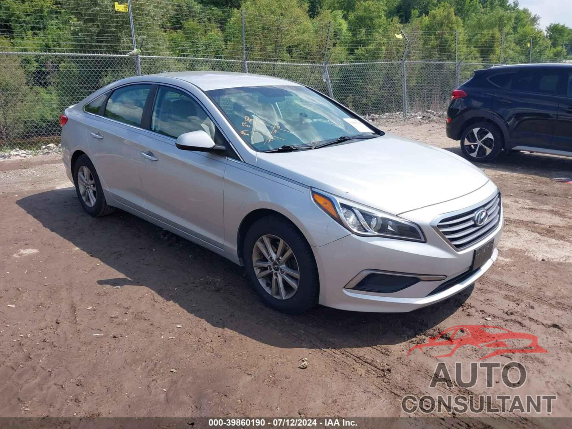 HYUNDAI SONATA 2017 - 5NPE24AF0HH538352