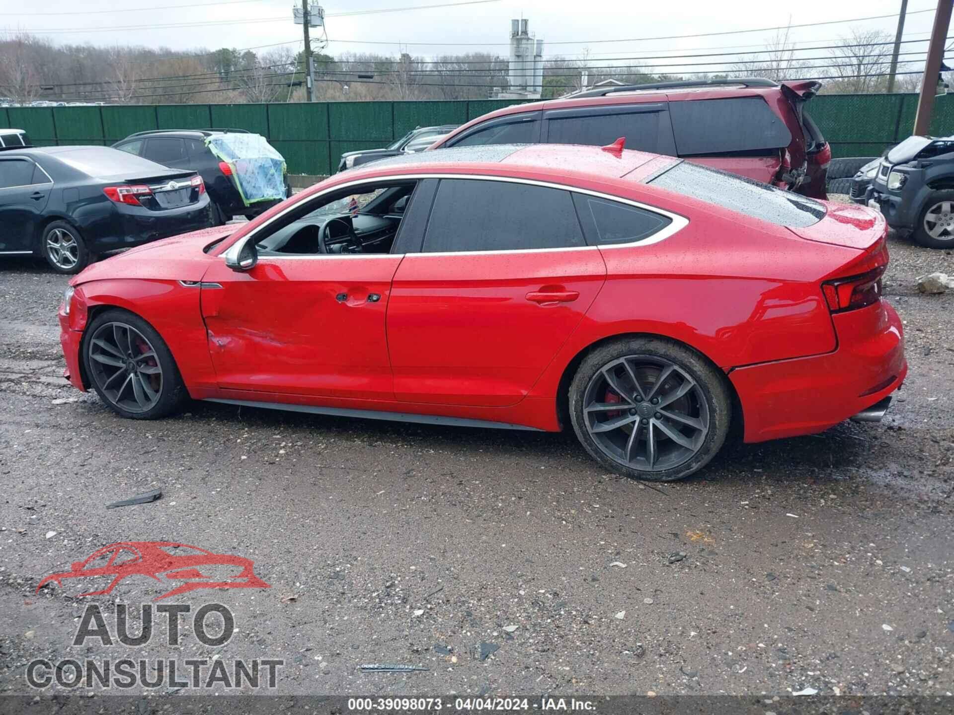 AUDI S5 2018 - WAUB4CF50JA043263
