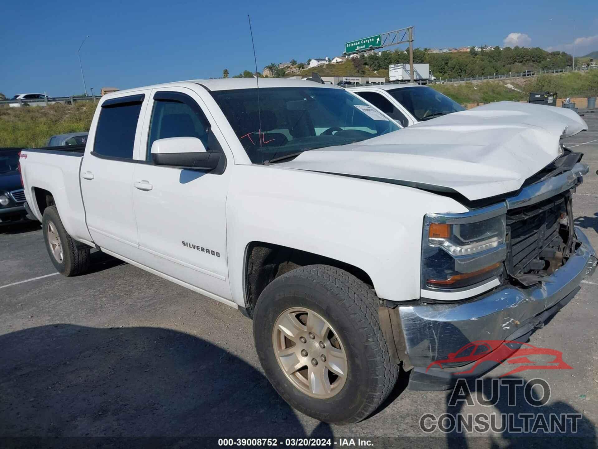 CHEVROLET SILVERADO 1500 2017 - 3GCUKREC9HG385102