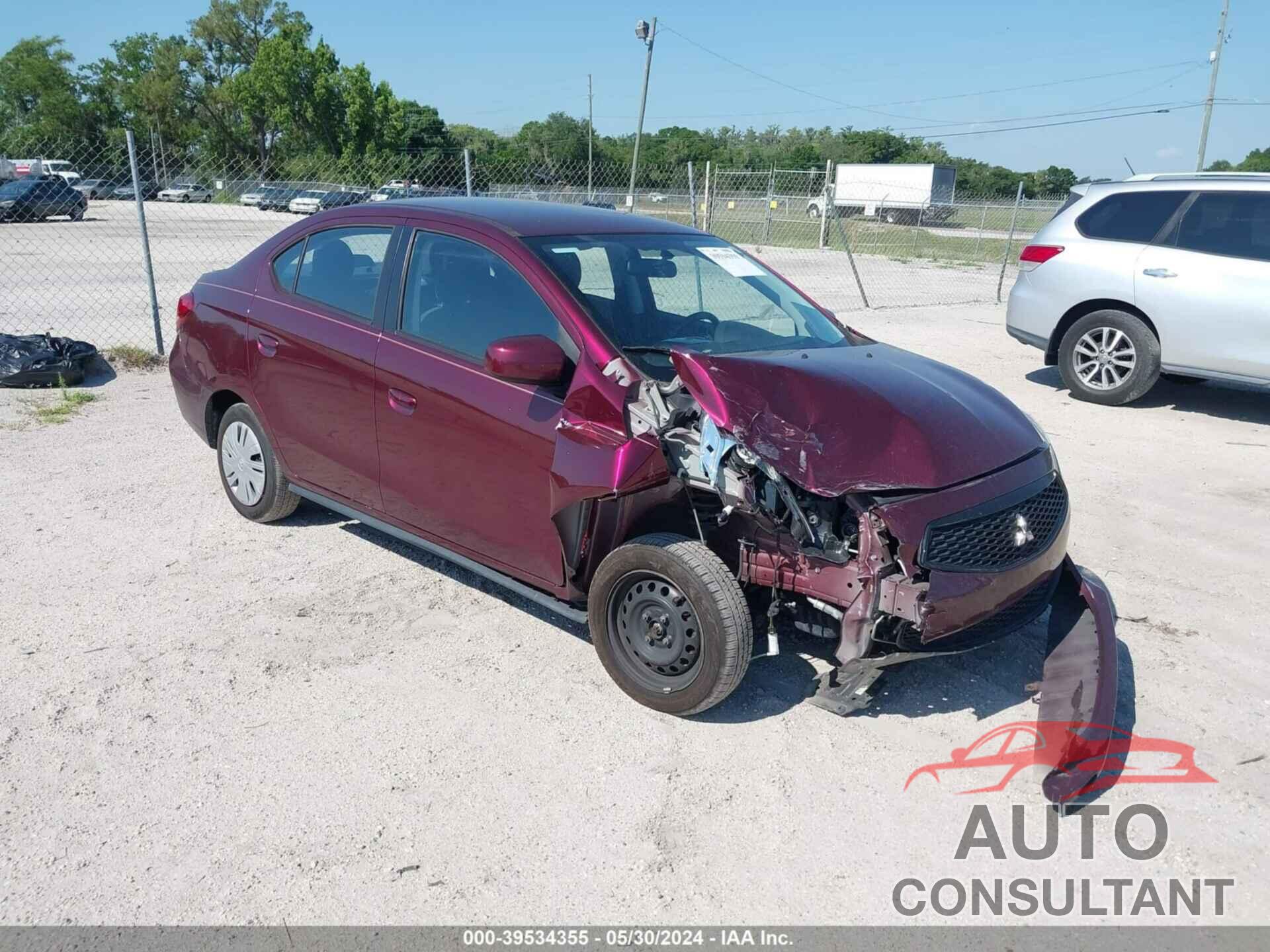 MITSUBISHI MIRAGE G4 2020 - ML32F3FJXLHF05323