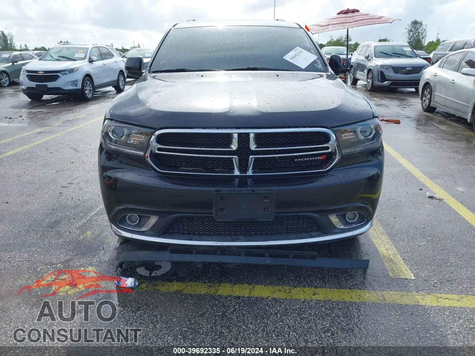 DODGE DURANGO 2016 - 1C4RDJDG2GC374983