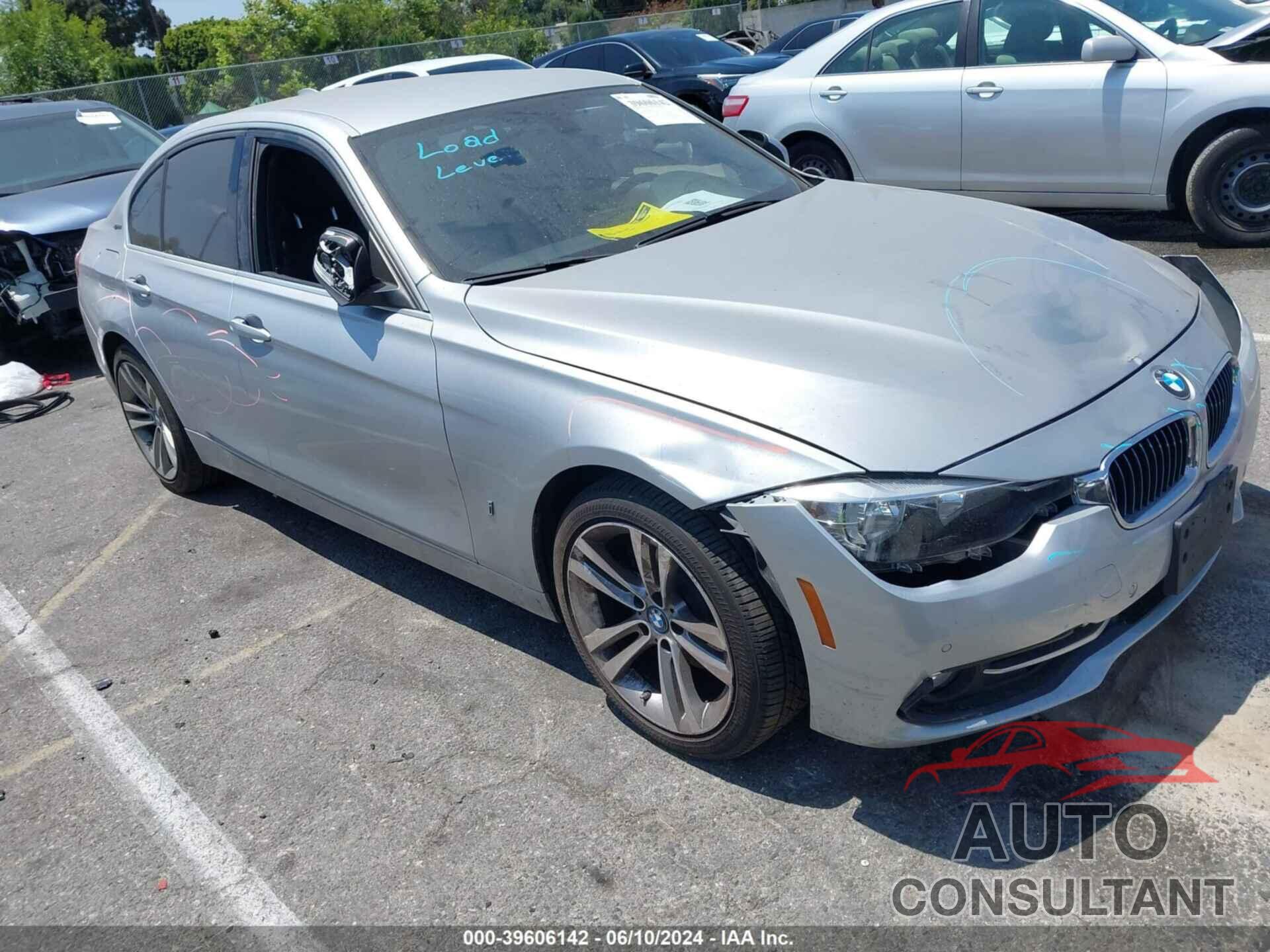 BMW 330E 2017 - WBA8E1C54HK895118