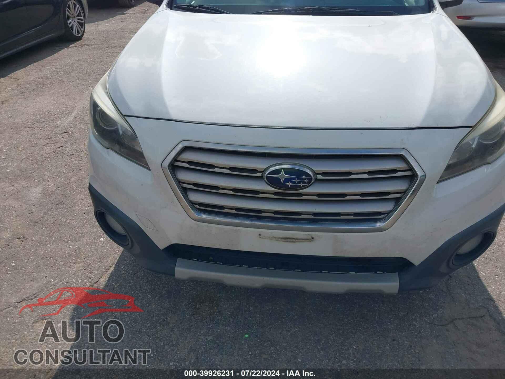 SUBARU OUTBACK 2017 - 4S4BSANC9H3221873