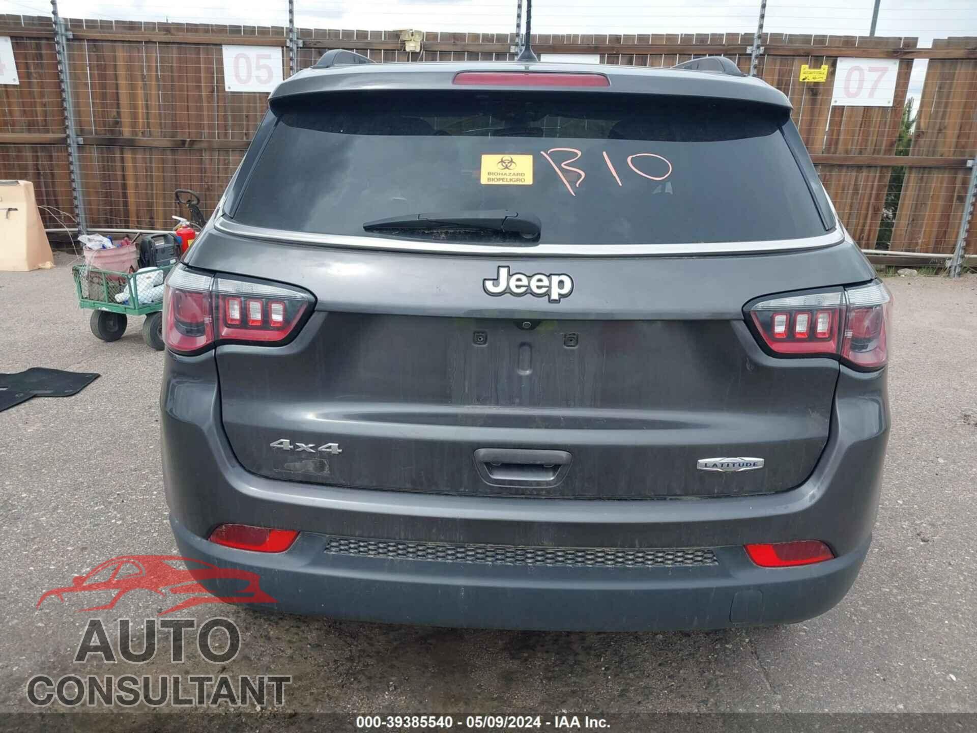 JEEP COMPASS 2017 - 3C4NJDBB9HT674607