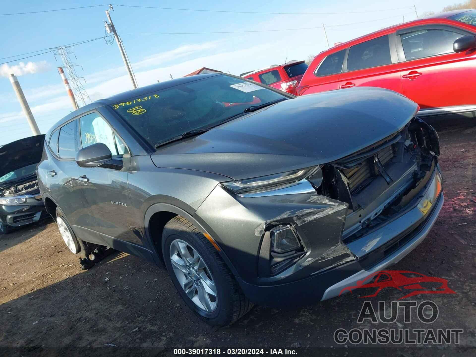 CHEVROLET BLAZER 2020 - 3GNKBBRA9LS592576