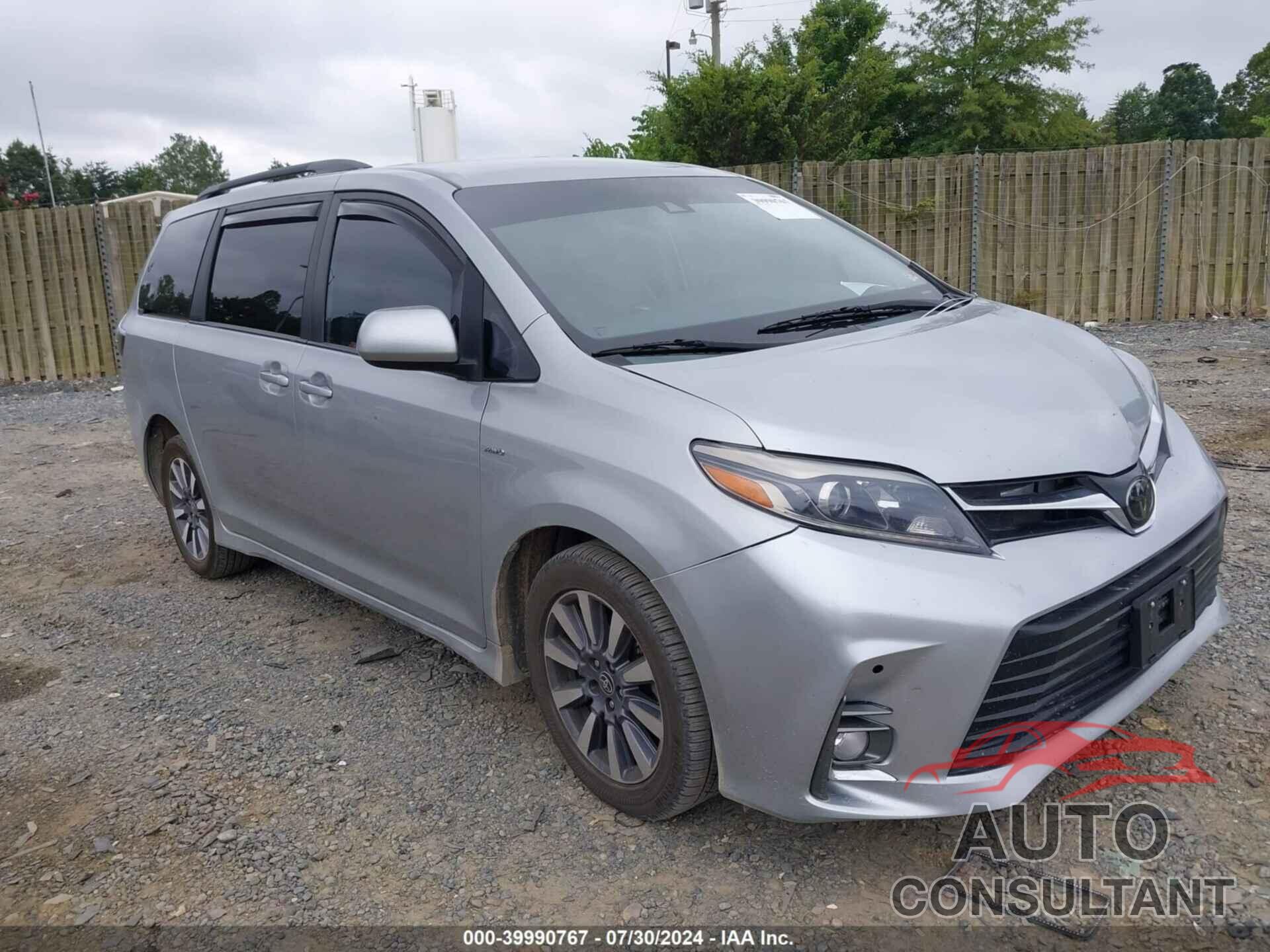 TOYOTA SIENNA 2020 - 5TDJZ3DC1LS251112