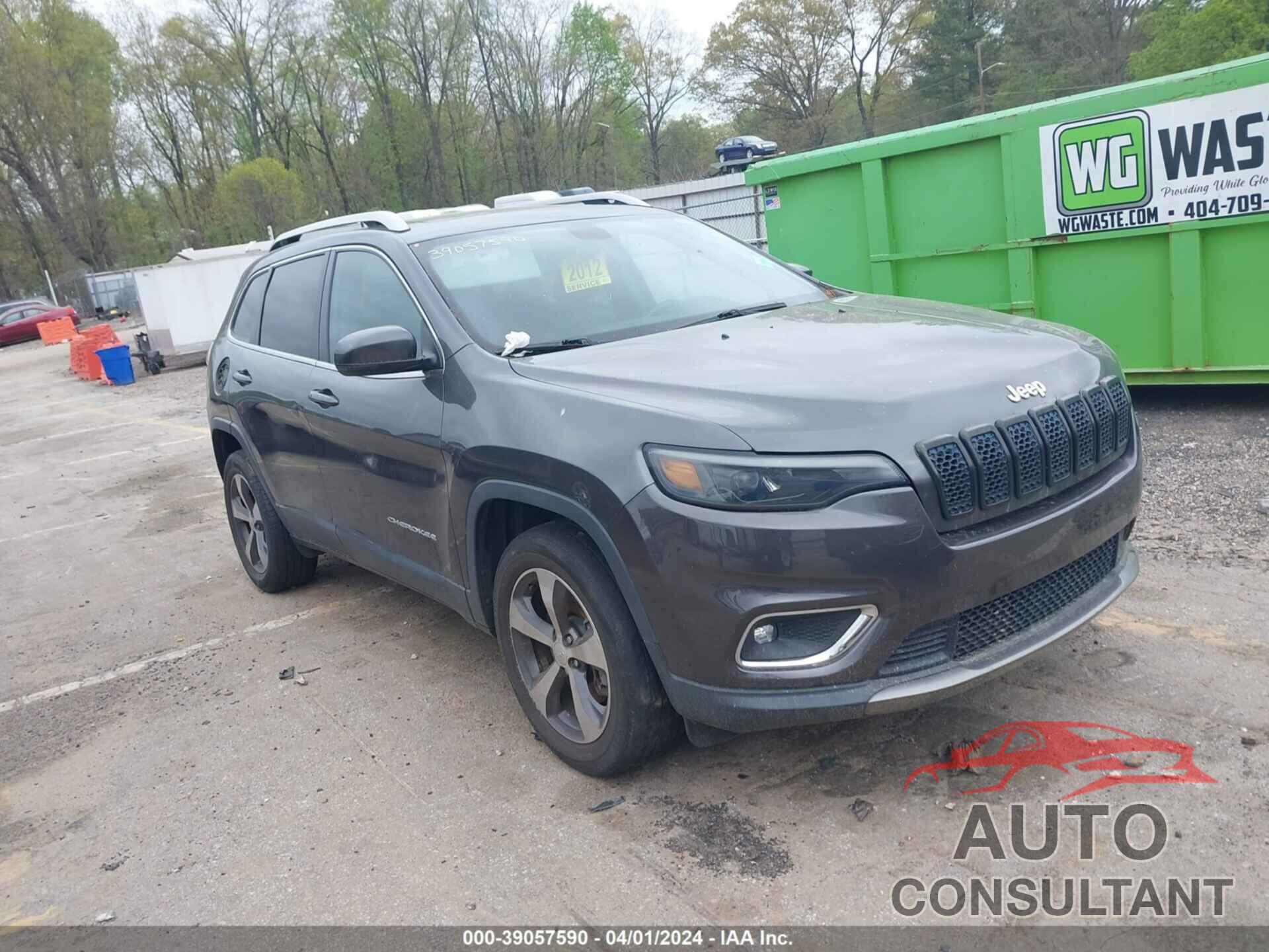 JEEP CHEROKEE 2019 - 1C4PJMDXXKD172767