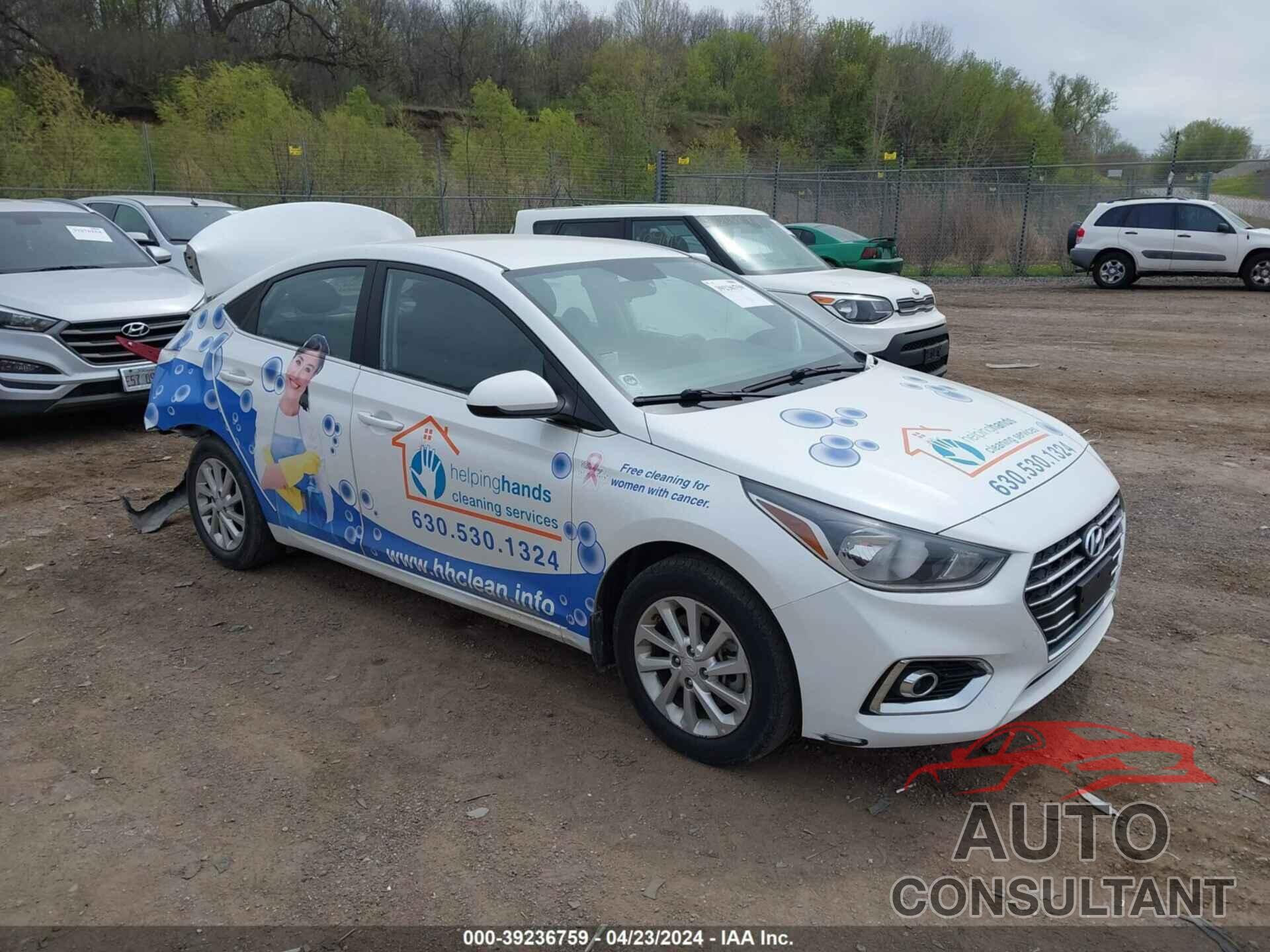 HYUNDAI ACCENT 2020 - 3KPC24A62LE125708