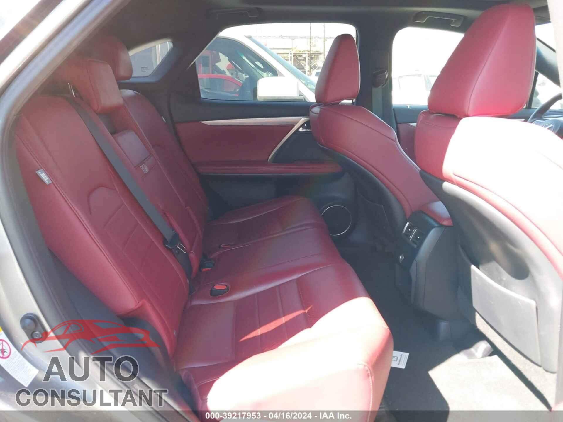 LEXUS RX 450H 2017 - 2T2BGMCA1HC015409