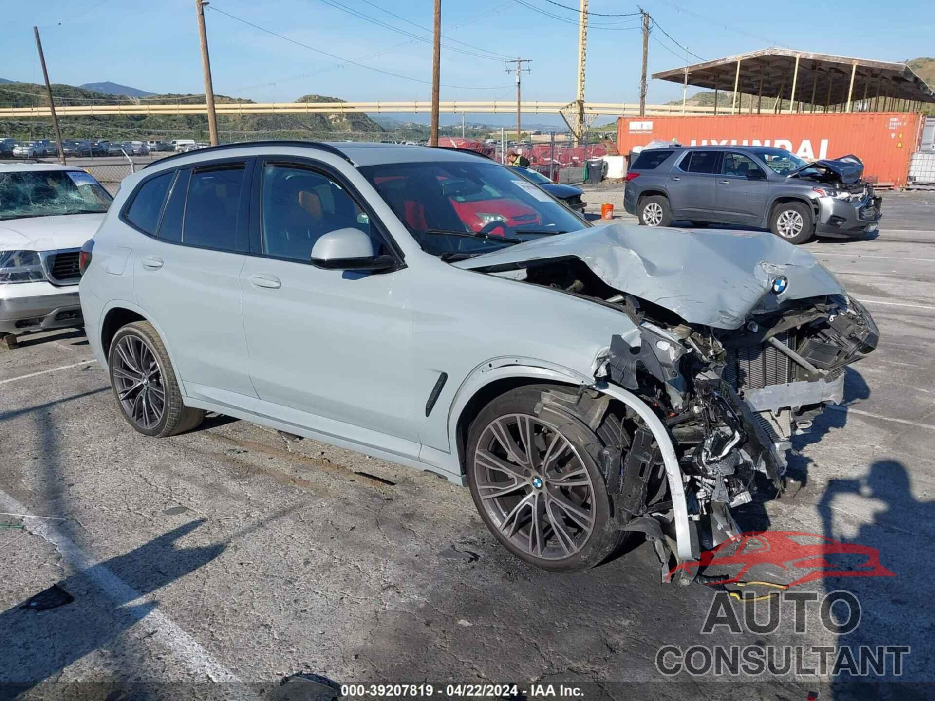 BMW X3 2022 - 5UX43DP07N9L42326