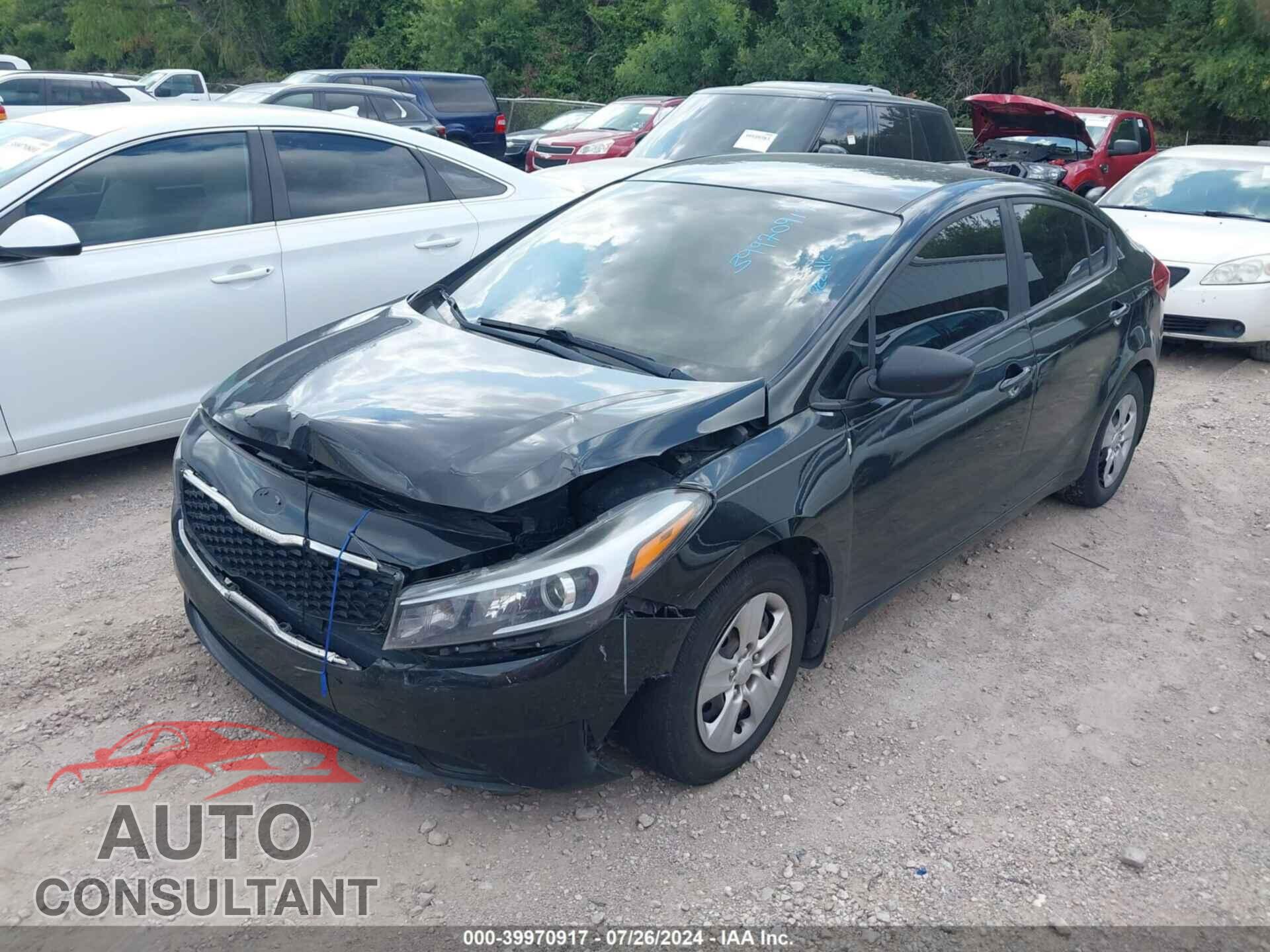 KIA FORTE 2017 - 3KPFK4A72HE072277