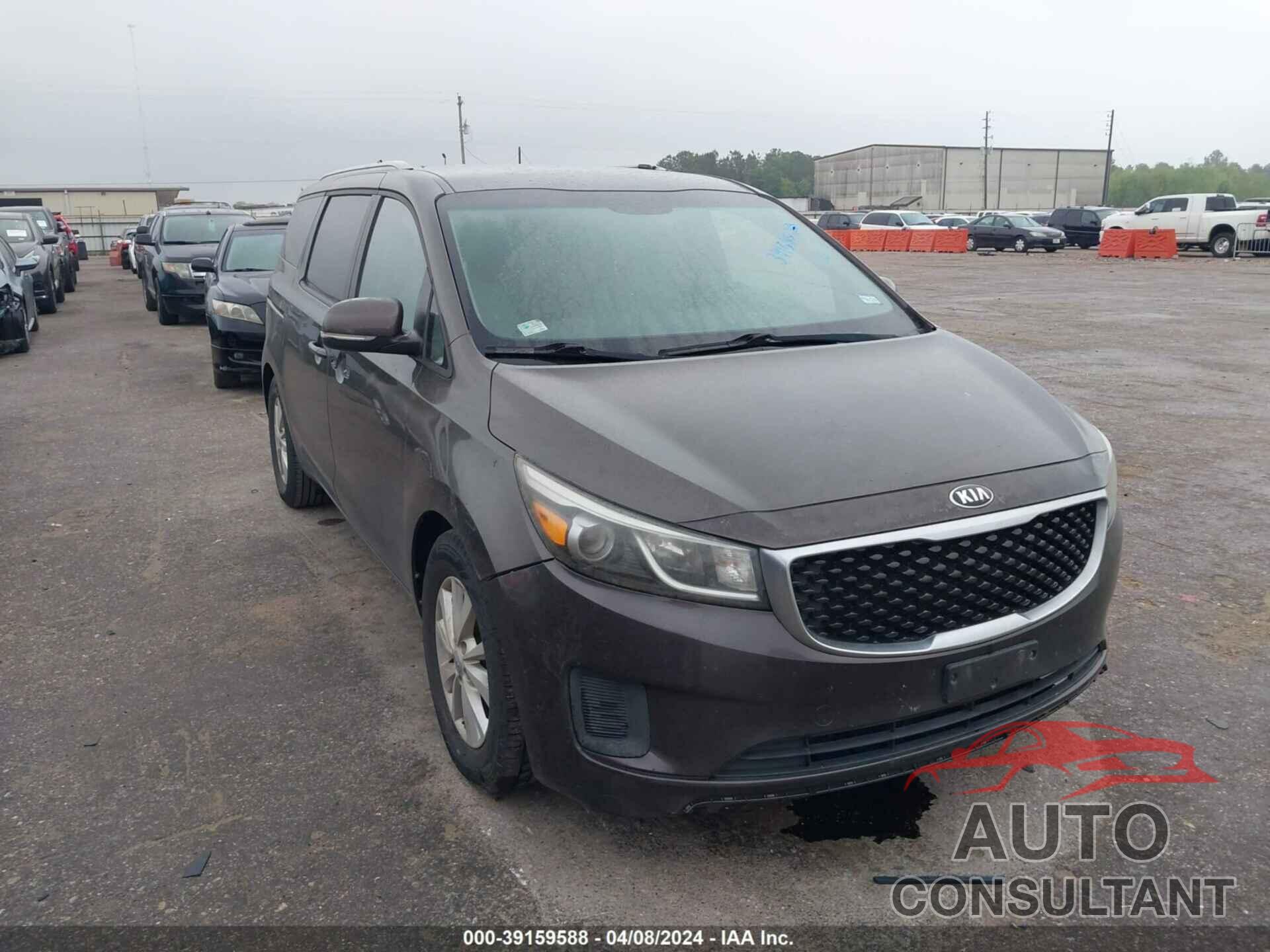 KIA SEDONA 2016 - KNDMB5C18G6093144