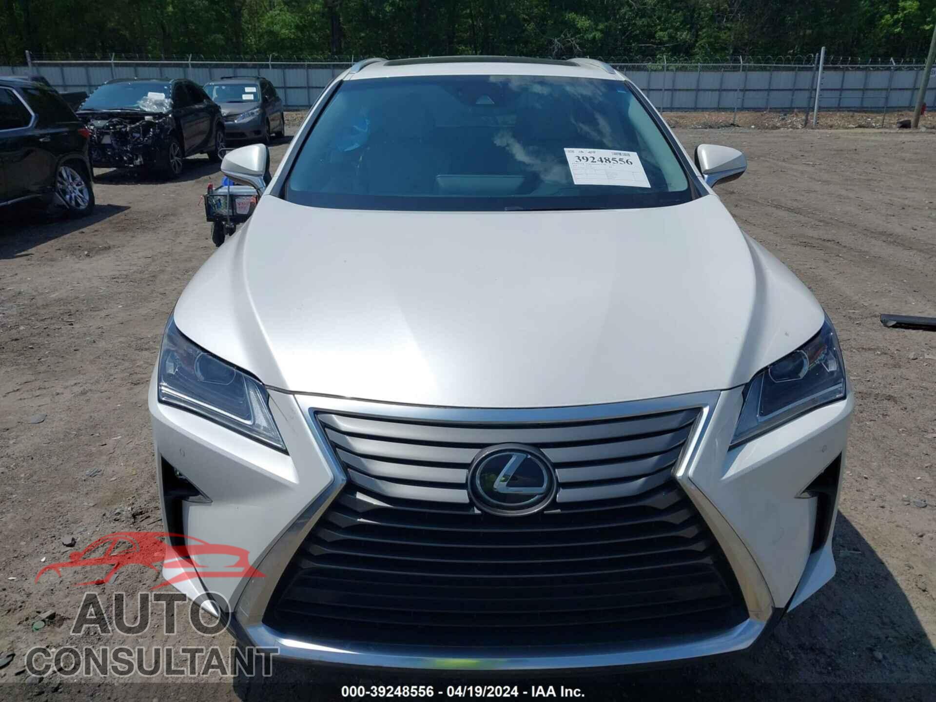 LEXUS RX 350 2019 - 2T2ZZMCA7KC138079