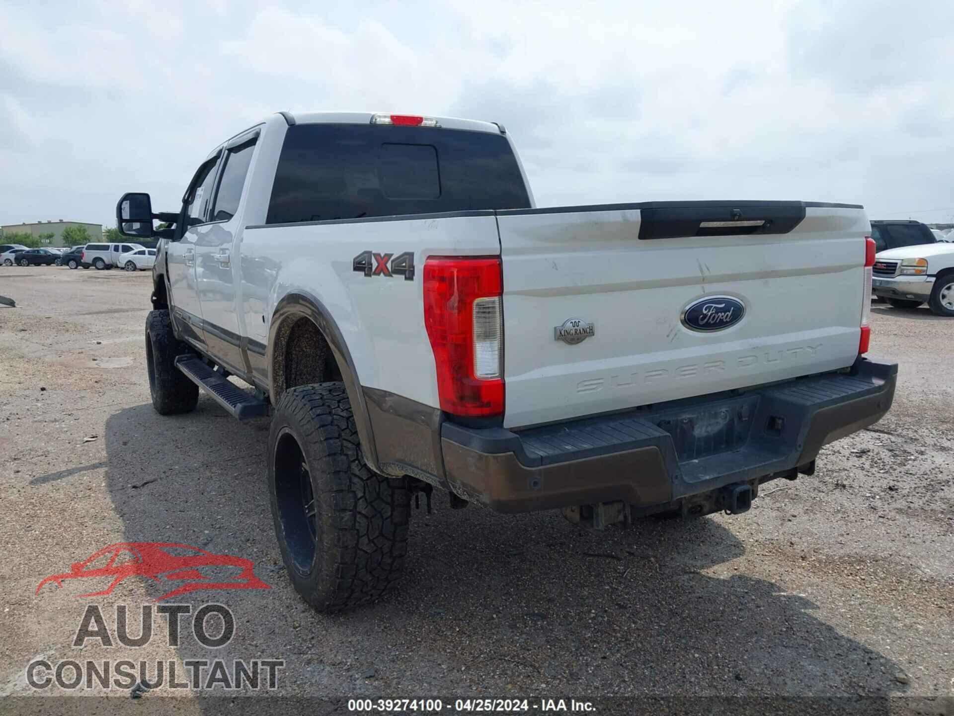 FORD F250 2017 - 1FT7W2BT4HED46292