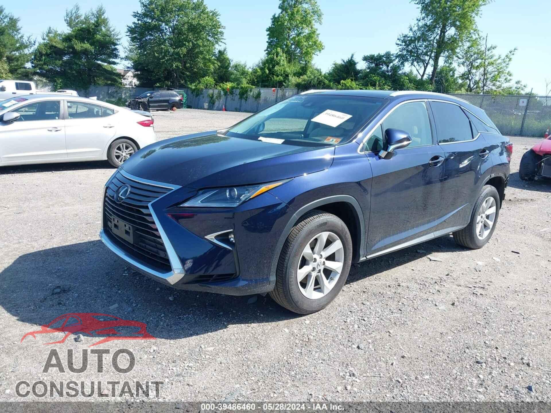 LEXUS RX 350 2017 - 2T2BZMCA7HC090139
