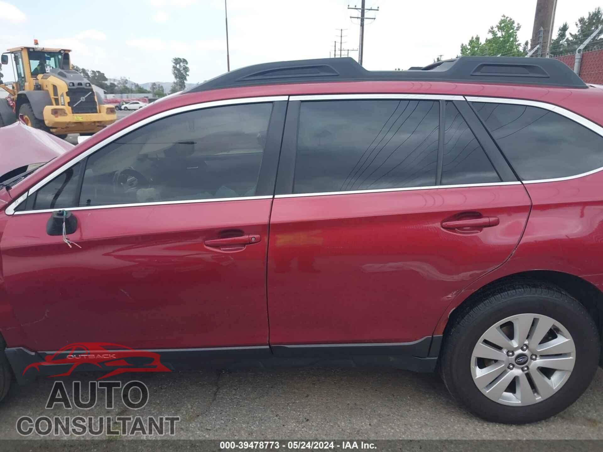 SUBARU OUTBACK 2018 - 4S4BSAFC8J3282135