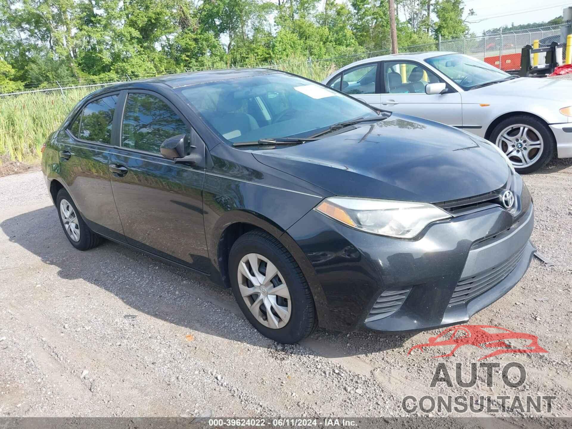 TOYOTA COROLLA 2016 - 2T1BURHE6GC492423