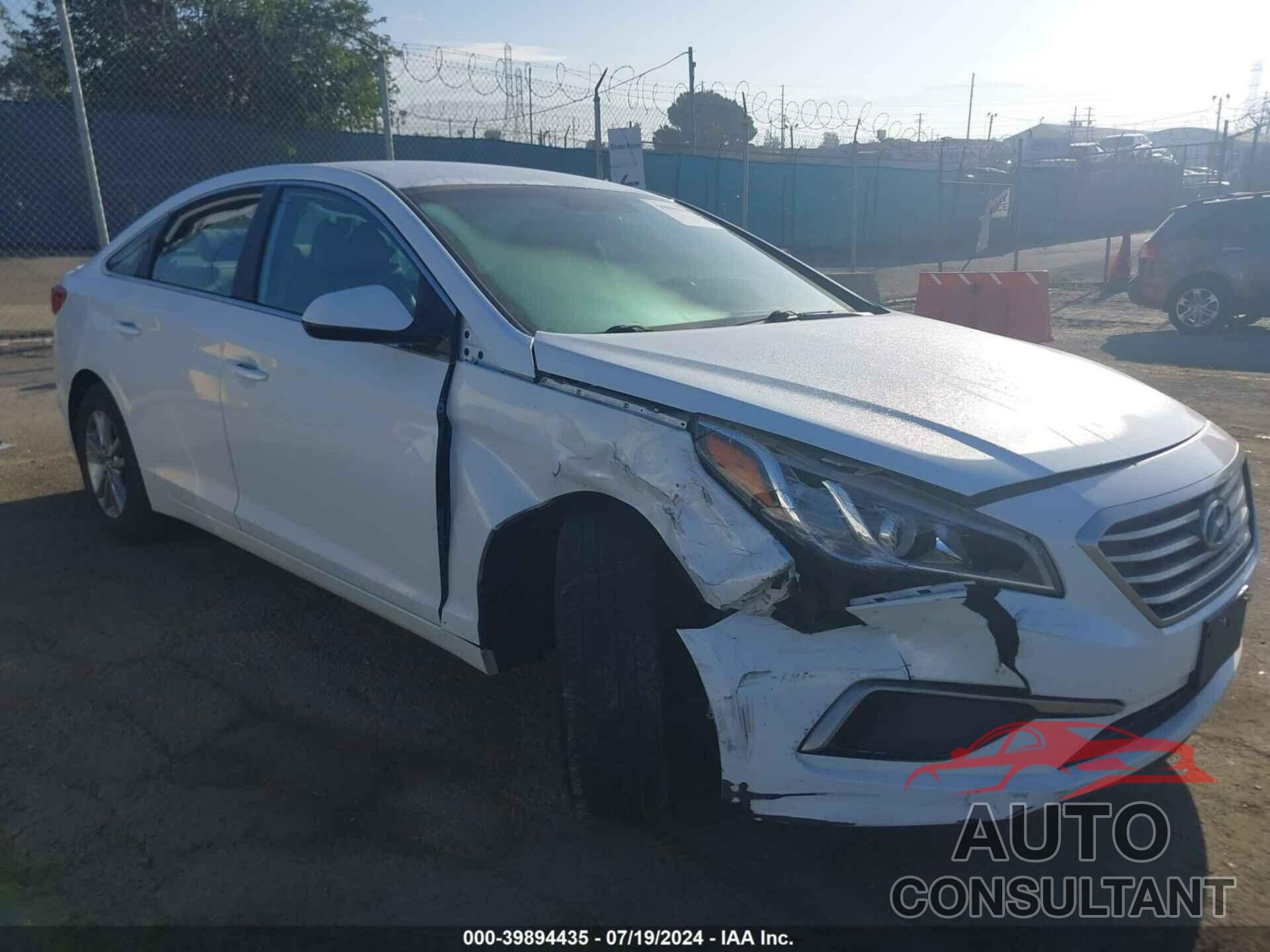 HYUNDAI SONATA 2016 - 5NPE24AF8GH376680