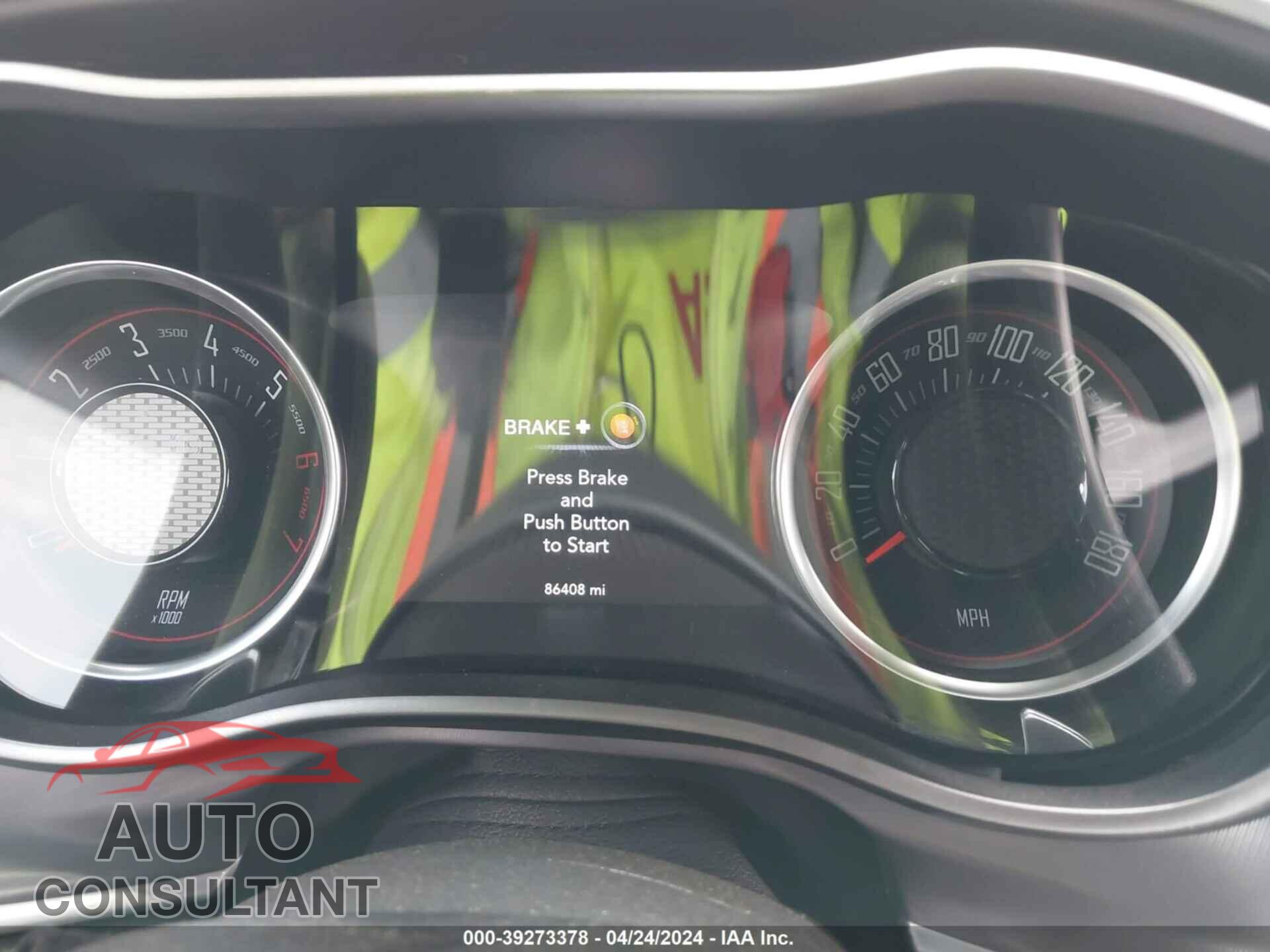 DODGE CHALLENGER 2019 - 2C3CDZFJ8KH716752