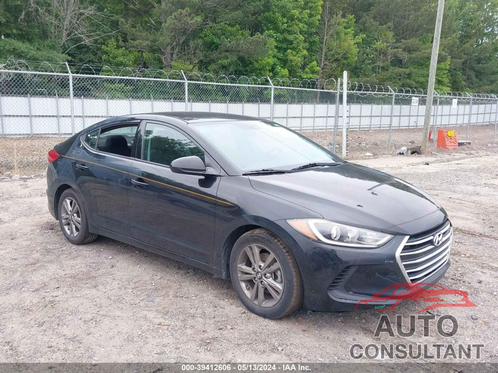 HYUNDAI ELANTRA 2018 - 5NPD84LF2JH318501