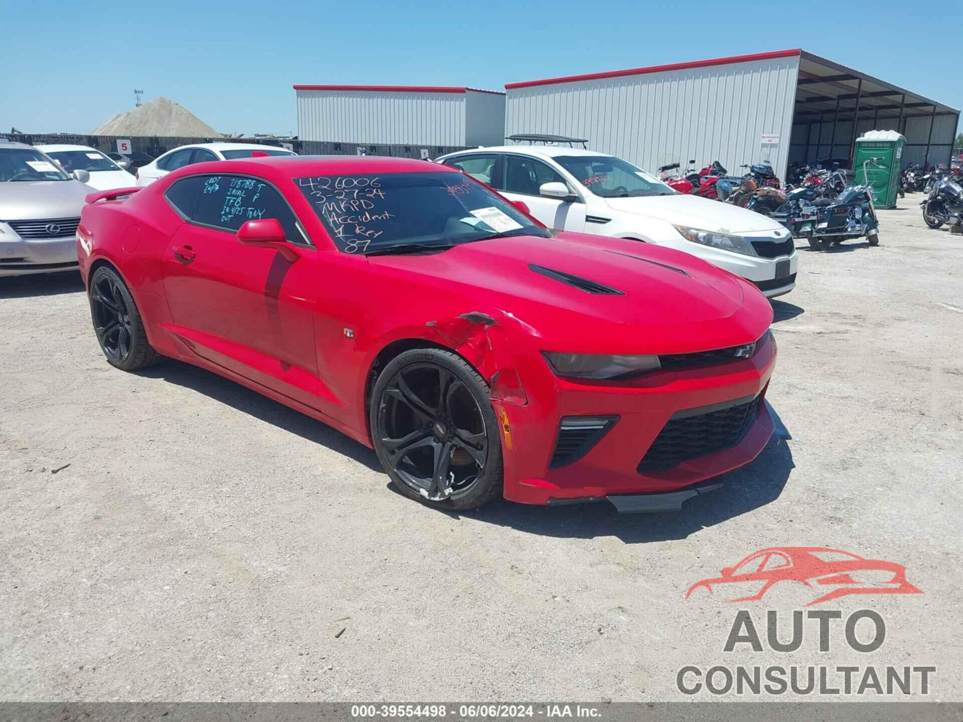 CHEVROLET CAMARO 2018 - 1G1FH1R79J0140843