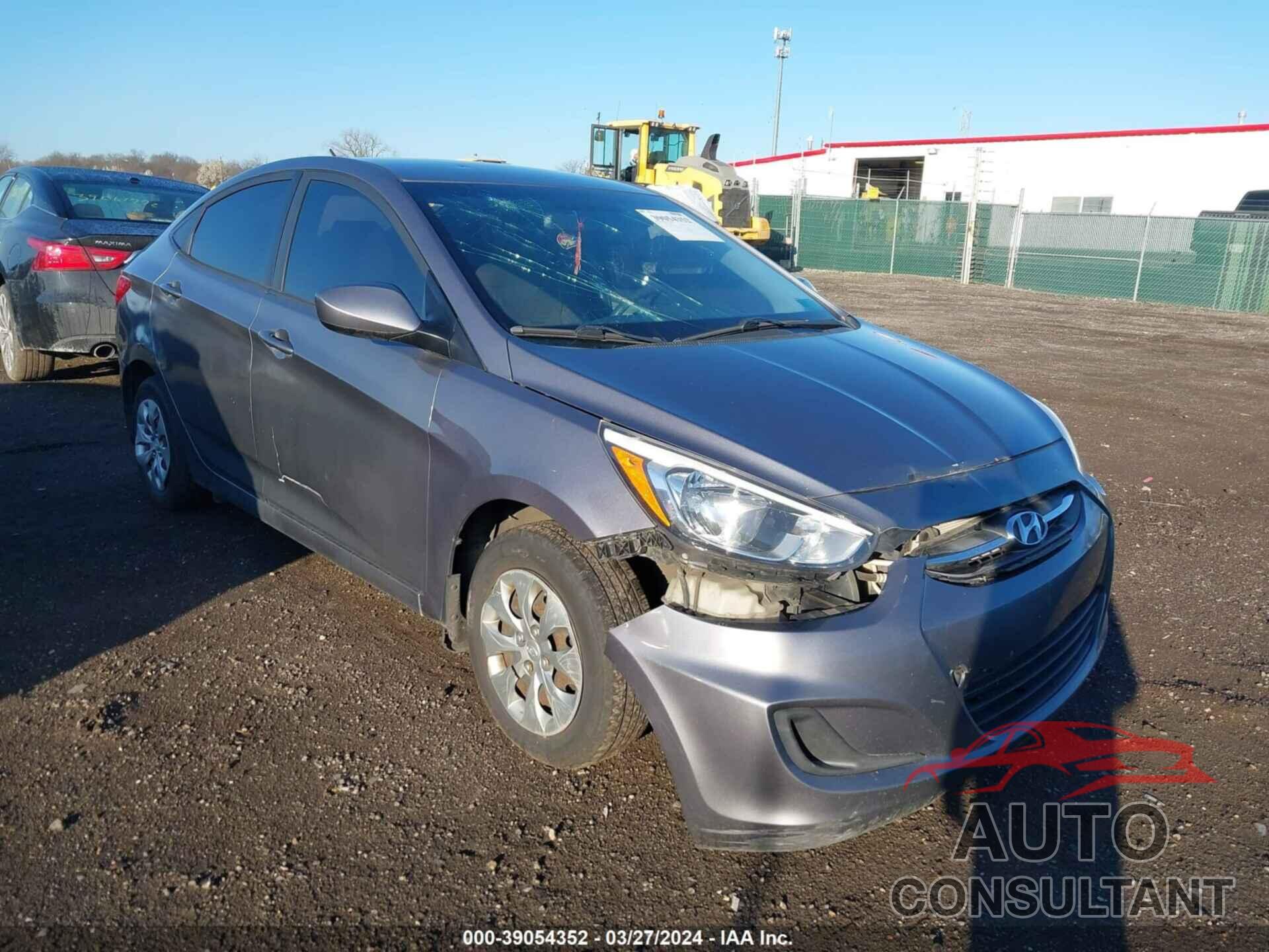 HYUNDAI ACCENT 2016 - KMHCT4AE6GU081056