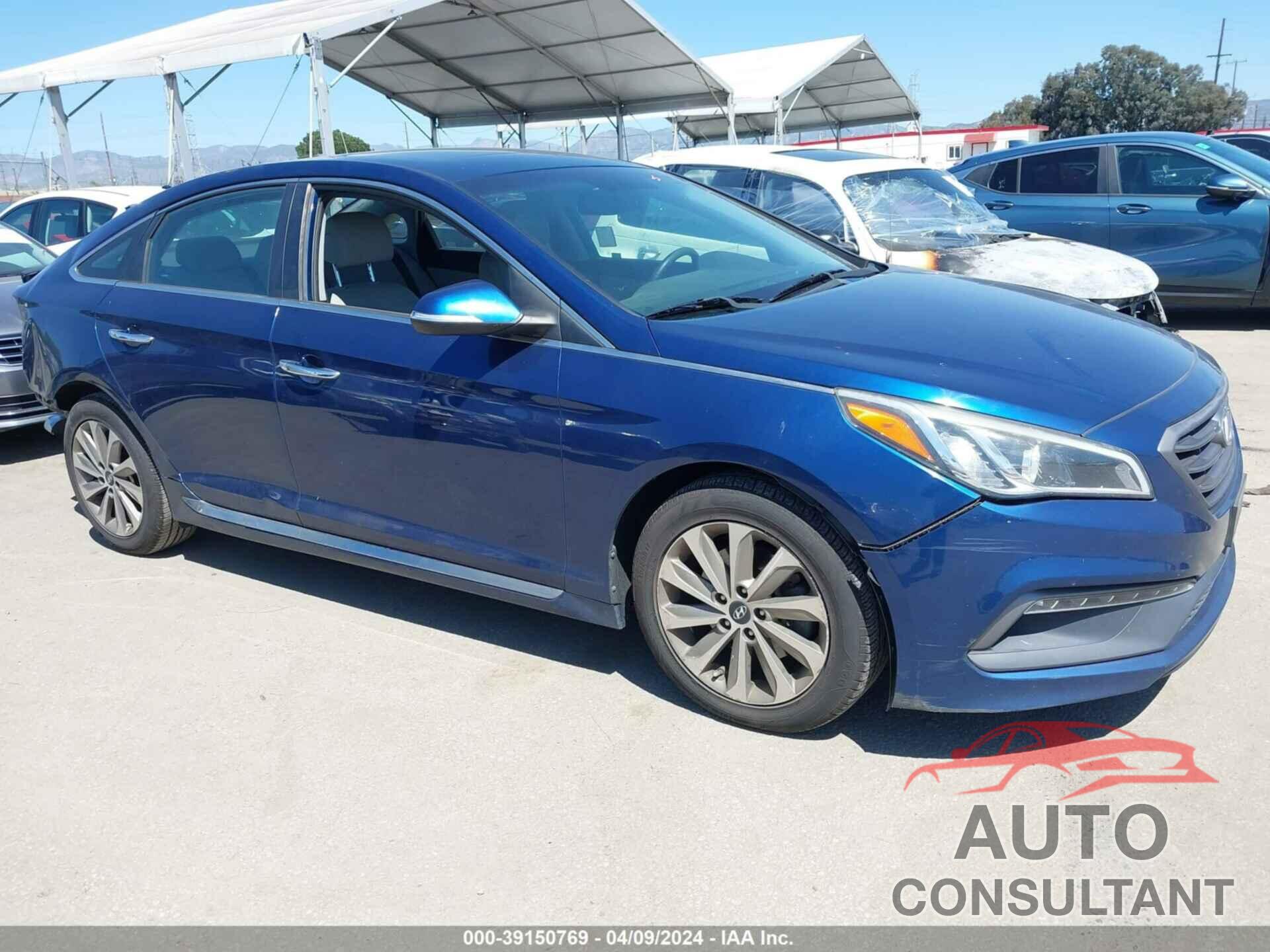 HYUNDAI SONATA 2017 - 5NPE34AF7HH477398