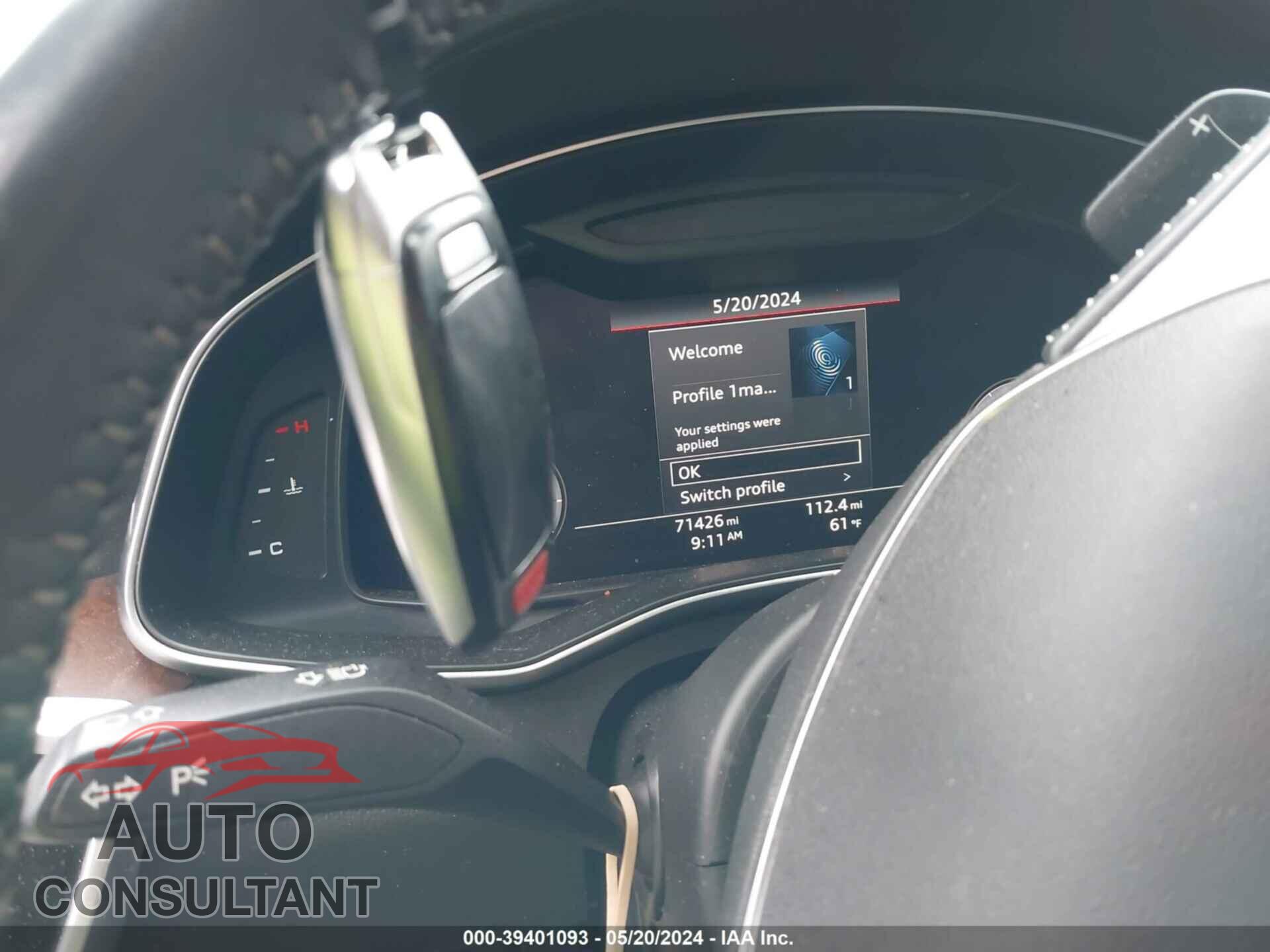 AUDI A6 2019 - WAUL2AF2XKN062935